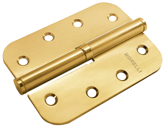 Петля карточная разъемная MSND-C 100X70X2.5 SG L с подшипником стальная левая, врезная, цвет матовое золото фото купить Улан-Удэ