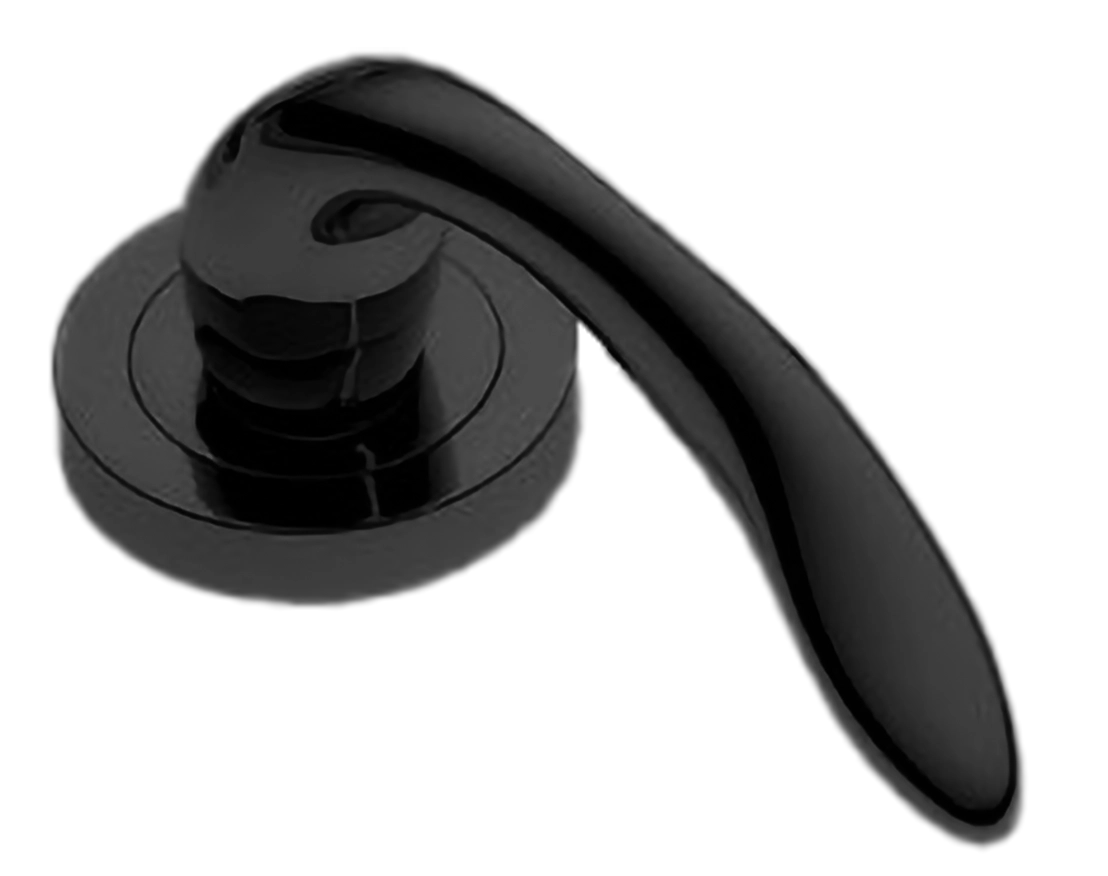 Ручка оконная LEON W1 NERO, цвет - черный фото купить Улан-Удэ