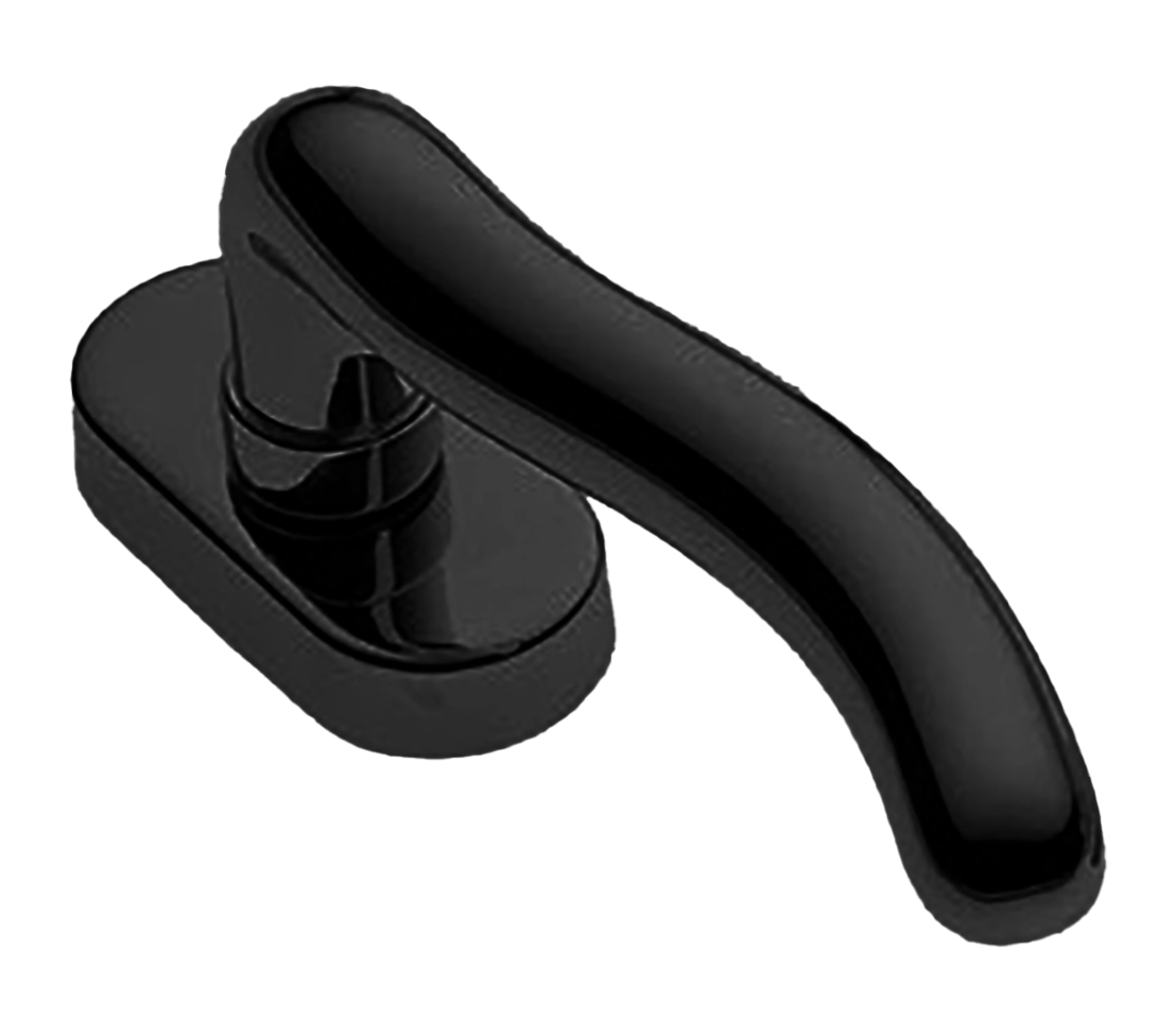 Ручка оконная SNAKE W1 NERO, цвет - черный фото купить Улан-Удэ