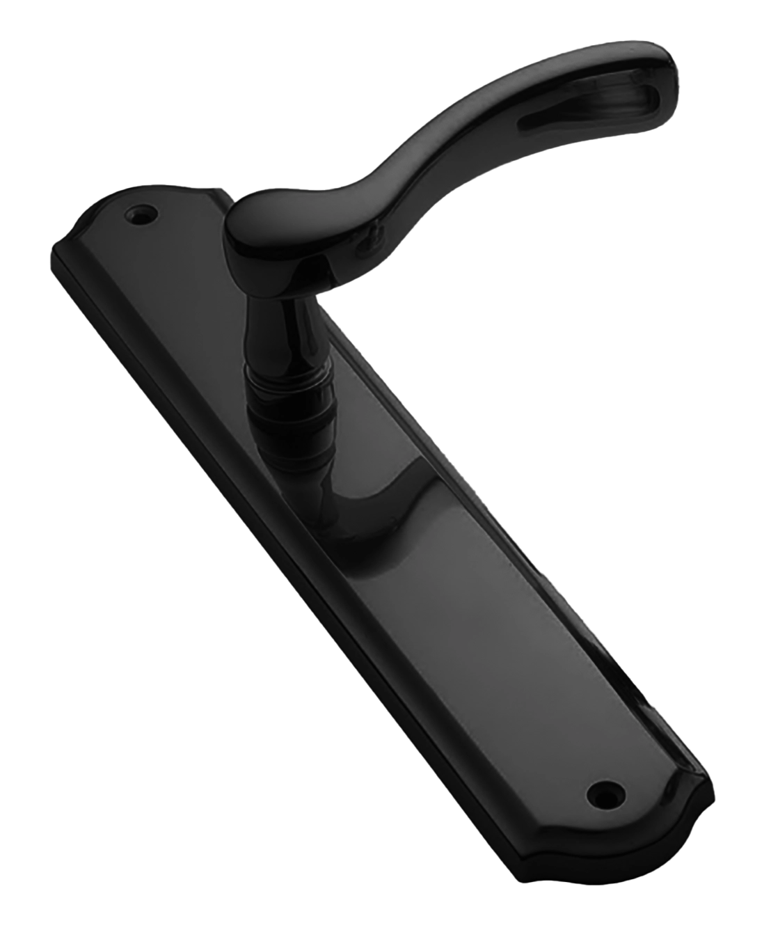 Ручка на планке ERICA PL NERO, цвет - черный фото купить Улан-Удэ