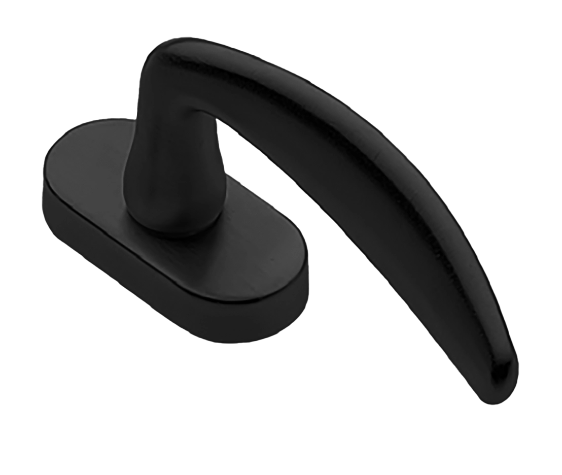 Ручка оконная MOGADOR W1 NERO, цвет - черный фото купить Улан-Удэ