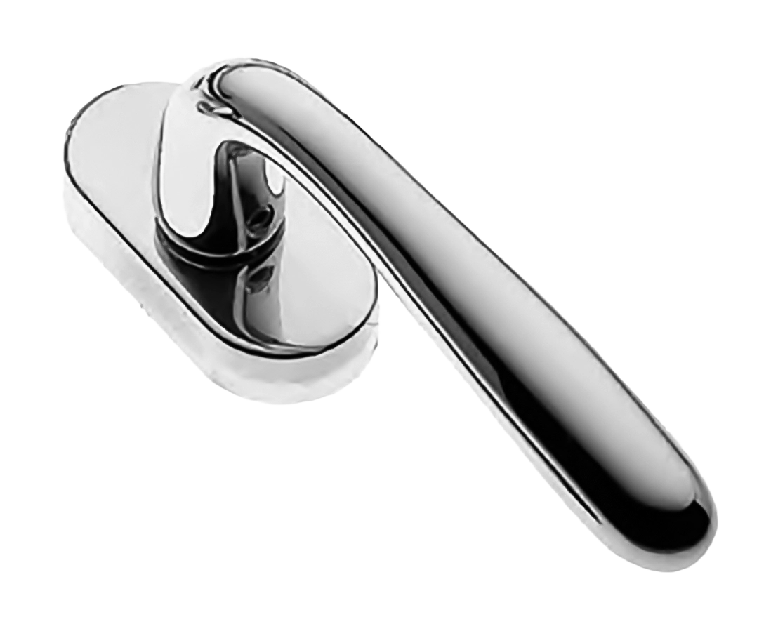 Ручка оконная RUBINO W1 CRO, цвет - хром фото купить Улан-Удэ