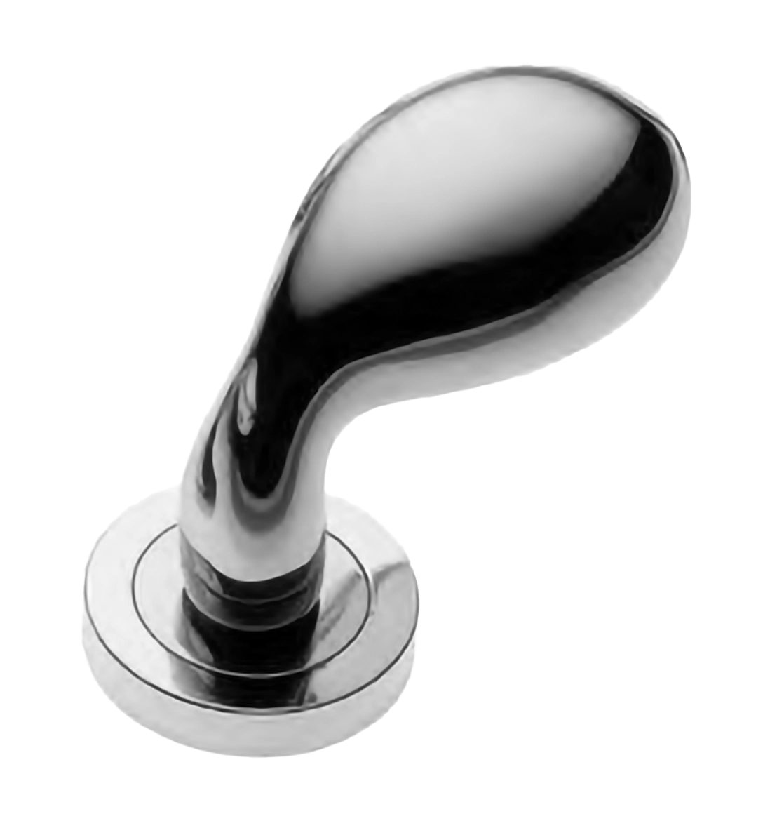 Ручка дверная AIR-2 R2 CRO раздельная на круглой розетке, цвет - хром фото 1 Ручка дверная AIR-2 R2 CRO раздельная на круглой розетке, цвет - хром фото купить Улан-Удэ