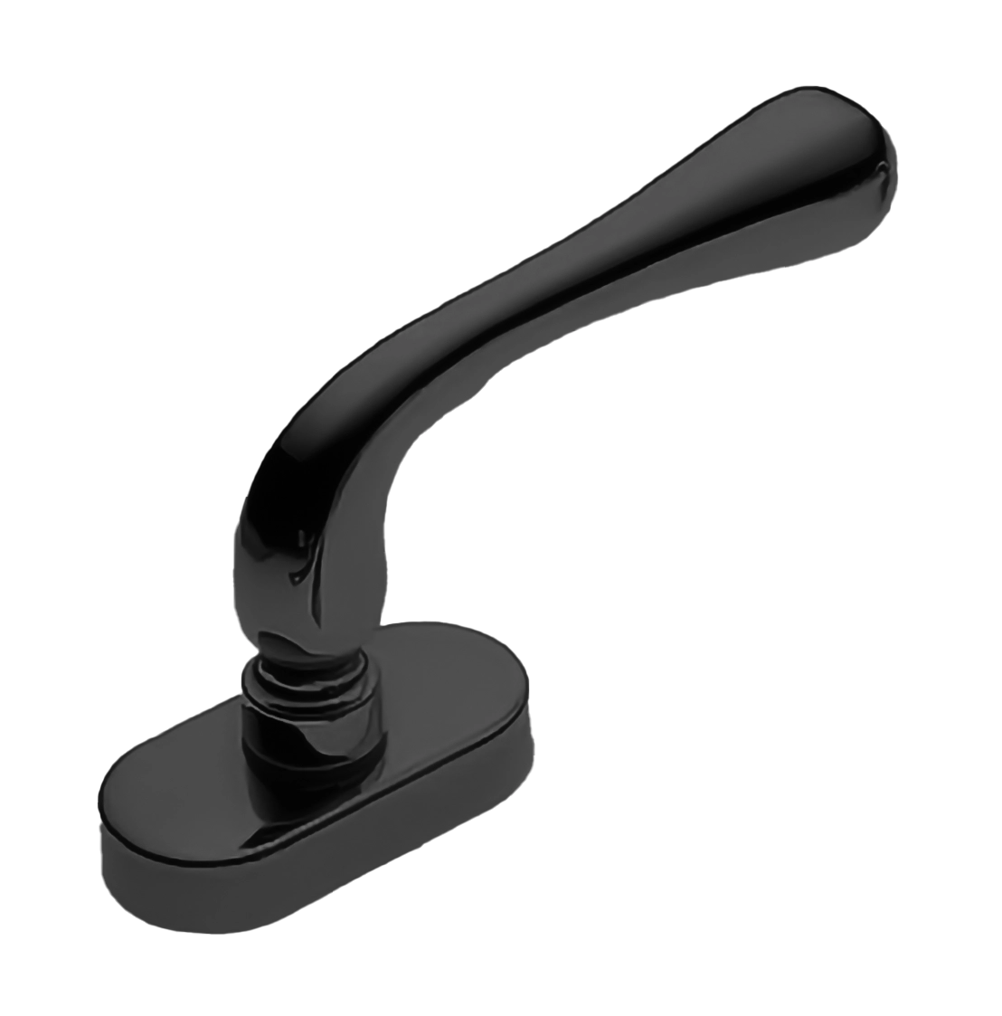 Ручка оконная ASTRO W1 NERO, цвет - черный фото купить Улан-Удэ