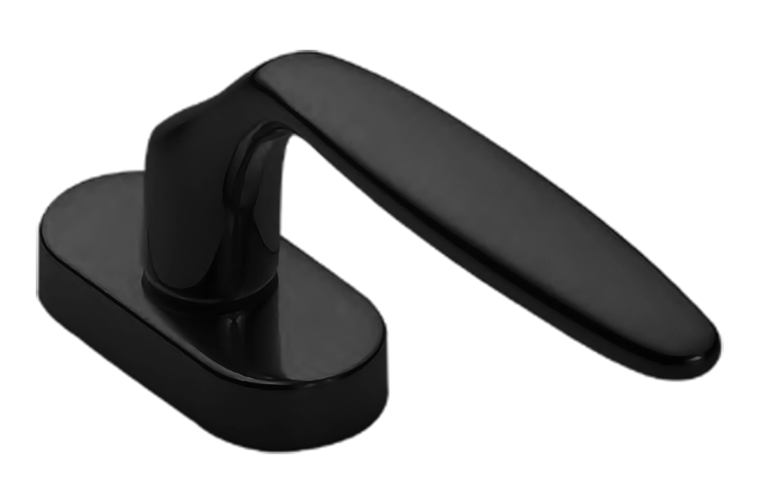 Ручка оконная DERBY W1 NERO, цвет - черный фото купить Улан-Удэ