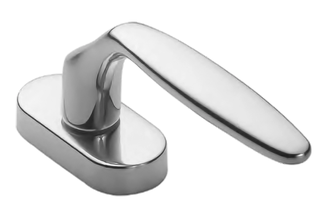 Ручка оконная DERBY W1 CRO, цвет - хром фото купить Улан-Удэ