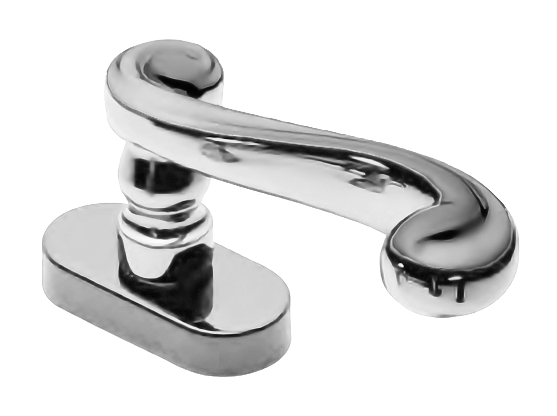 Ручка оконная PLAZA W1 CRO, цвет - хром фото купить Улан-Удэ