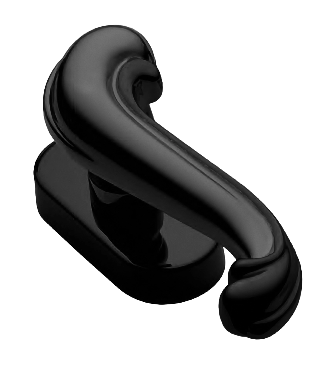 Ручка оконная BAROCCO W1 NERO, цвет - черный фото купить Улан-Удэ