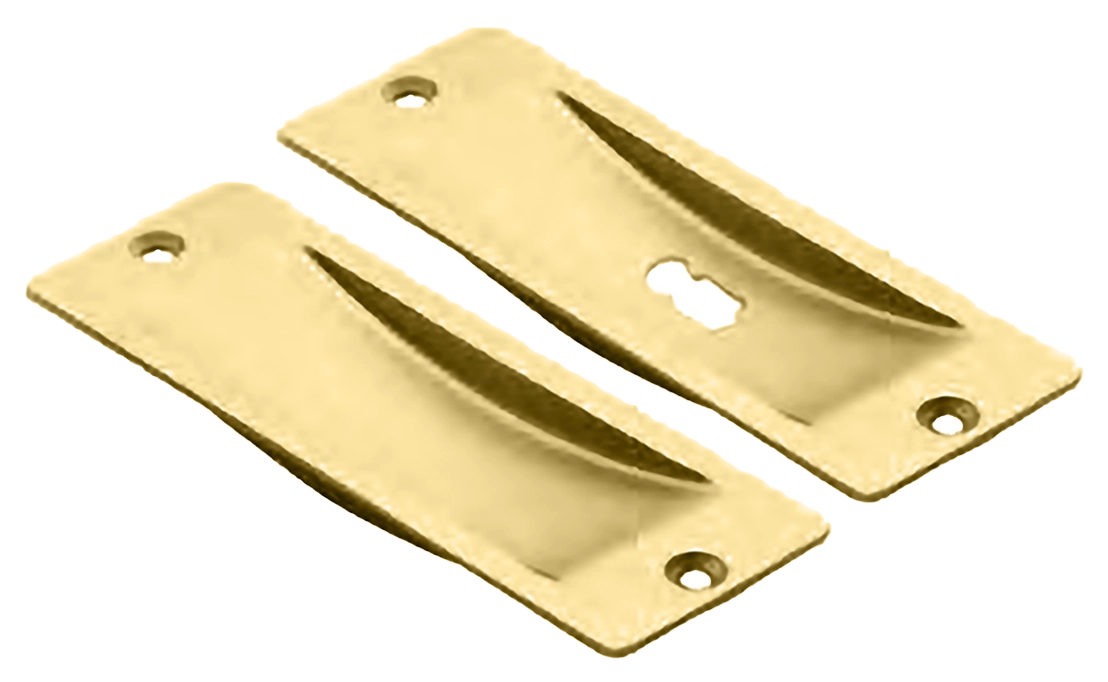 Ручка для раздвижной двери ART.51 OSA под ключ, цвет - матовое золото фото купить Улан-Удэ