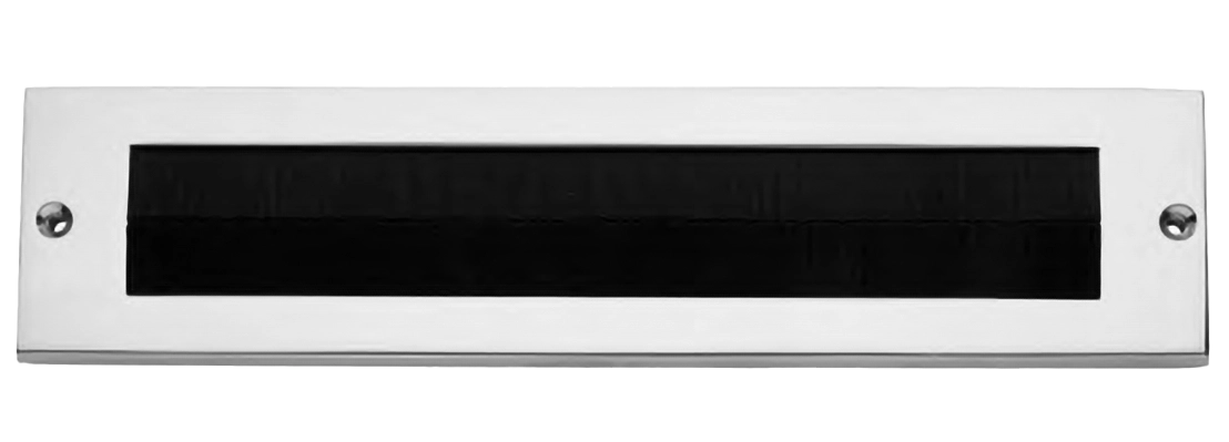 Накладка для почтового ящика ART.916 CRO прямоугольная с профилем, цвет - хром фото купить Улан-Удэ