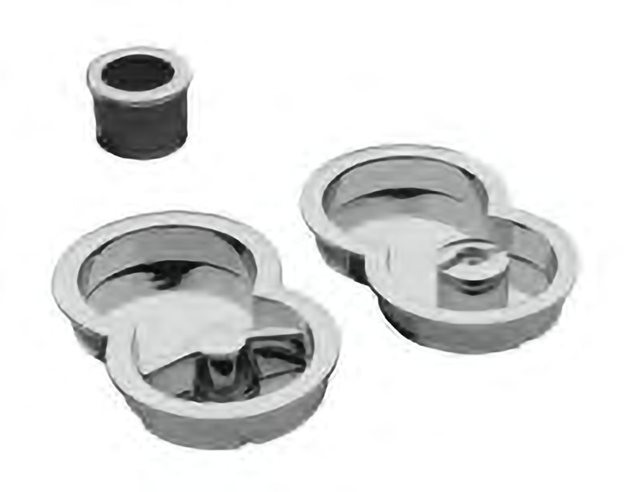 Комплект ручек INFINITY ART.85/A CRO с заверткой для раздвижной двери с торцевой ручкой, цвет - хром фото купить Улан-Удэ