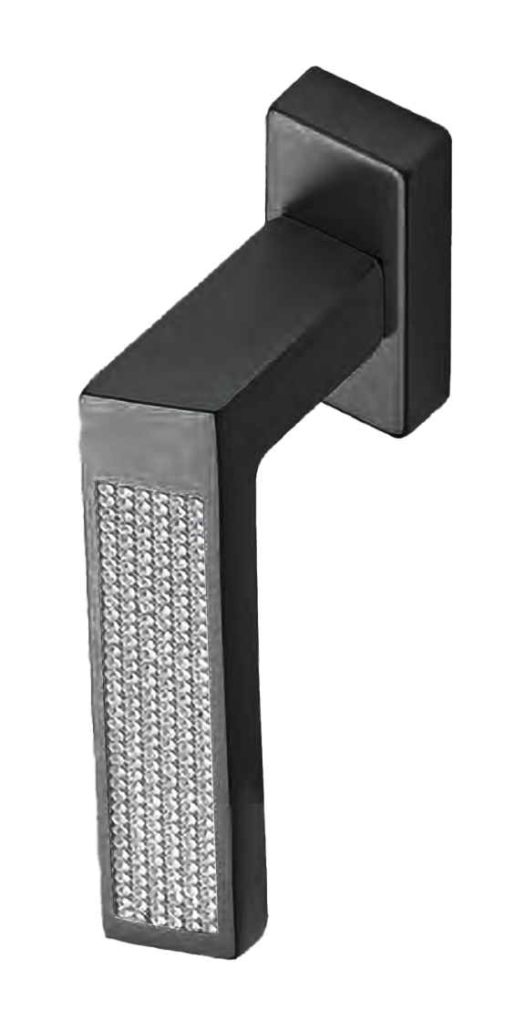 Ручка оконная DOLCE VITA W1 NERO, цвет - черный фото 1 Ручка оконная DOLCE VITA W1 NERO, цвет - черный фото купить Улан-Удэ