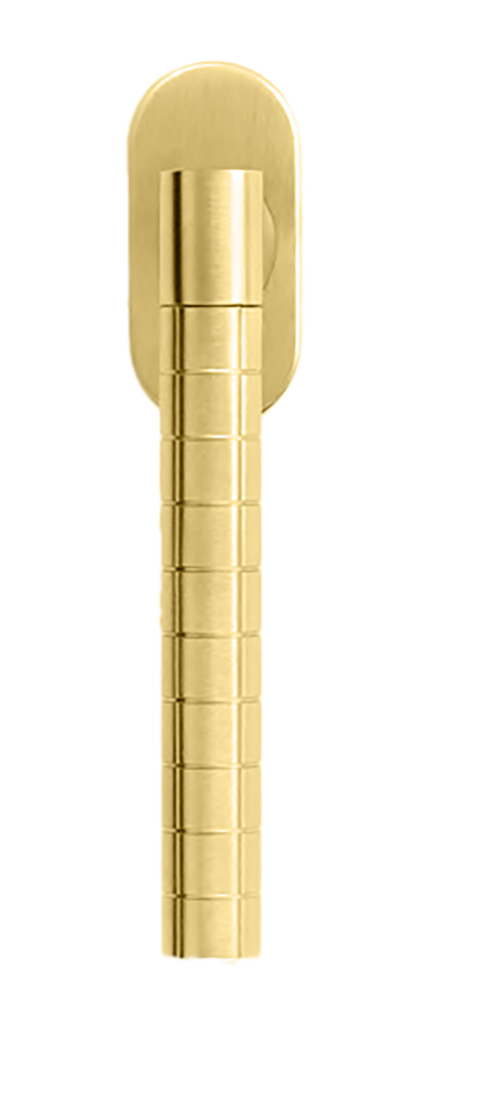 Ручка оконная HIDE VOLUME W1 OSA, цвет - матовое золото фото 1 Ручка оконная HIDE VOLUME W1 OSA, цвет - матовое золото фото купить Улан-Удэ