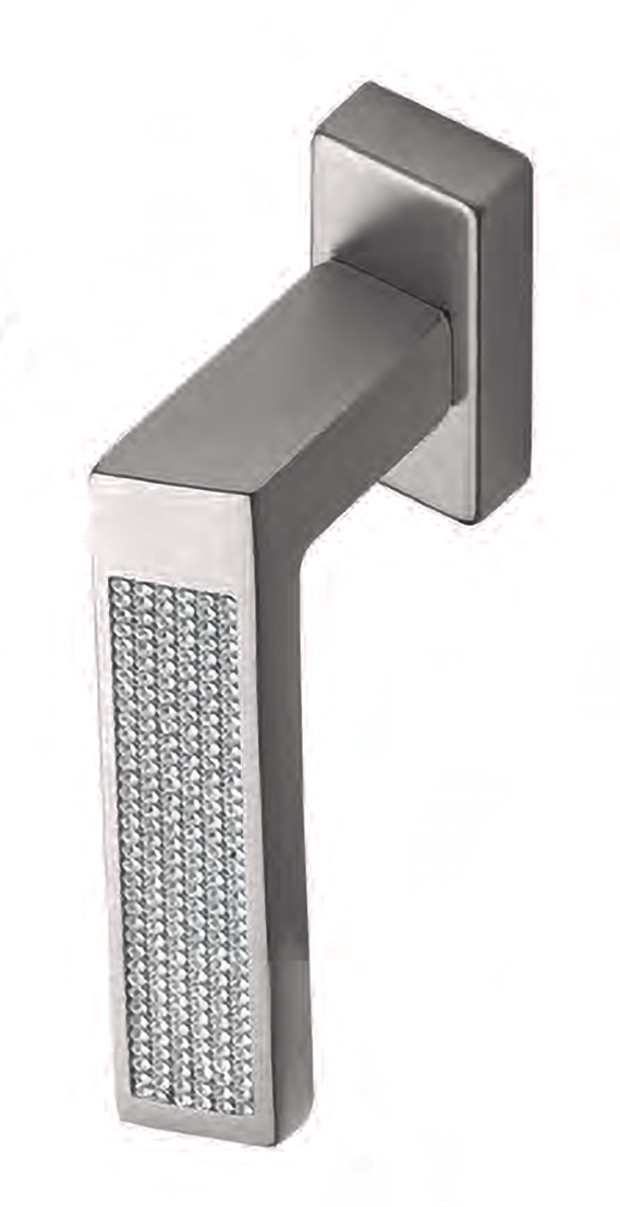 Ручка оконная DOLCE VITA W1 NIN с 4-х позицион. механизмом, цвет черный никель фото купить в Улан-Удэ