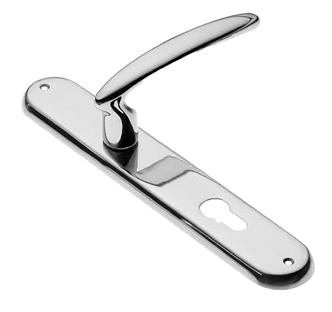 Ручка дверная на планке FLAMINGO PL CRO, цвет хром, латунь фото купить в Улан-Удэ