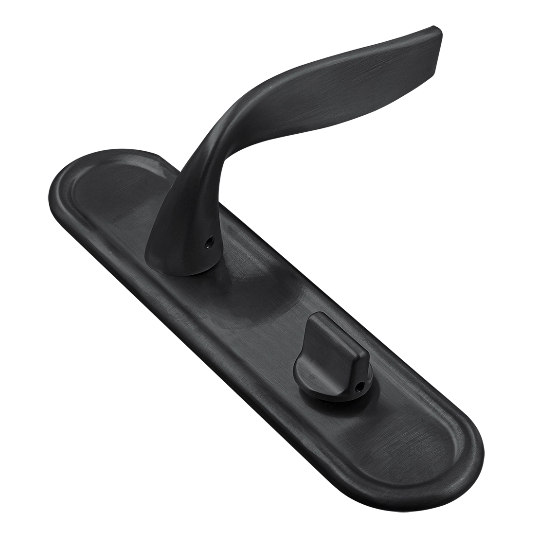 Ручка дверная SKYSCRAPER PLR WC SST на планке под сантехническую завертку, цвет Летняя гроза/Summer Storm фото купить Улан-Удэ