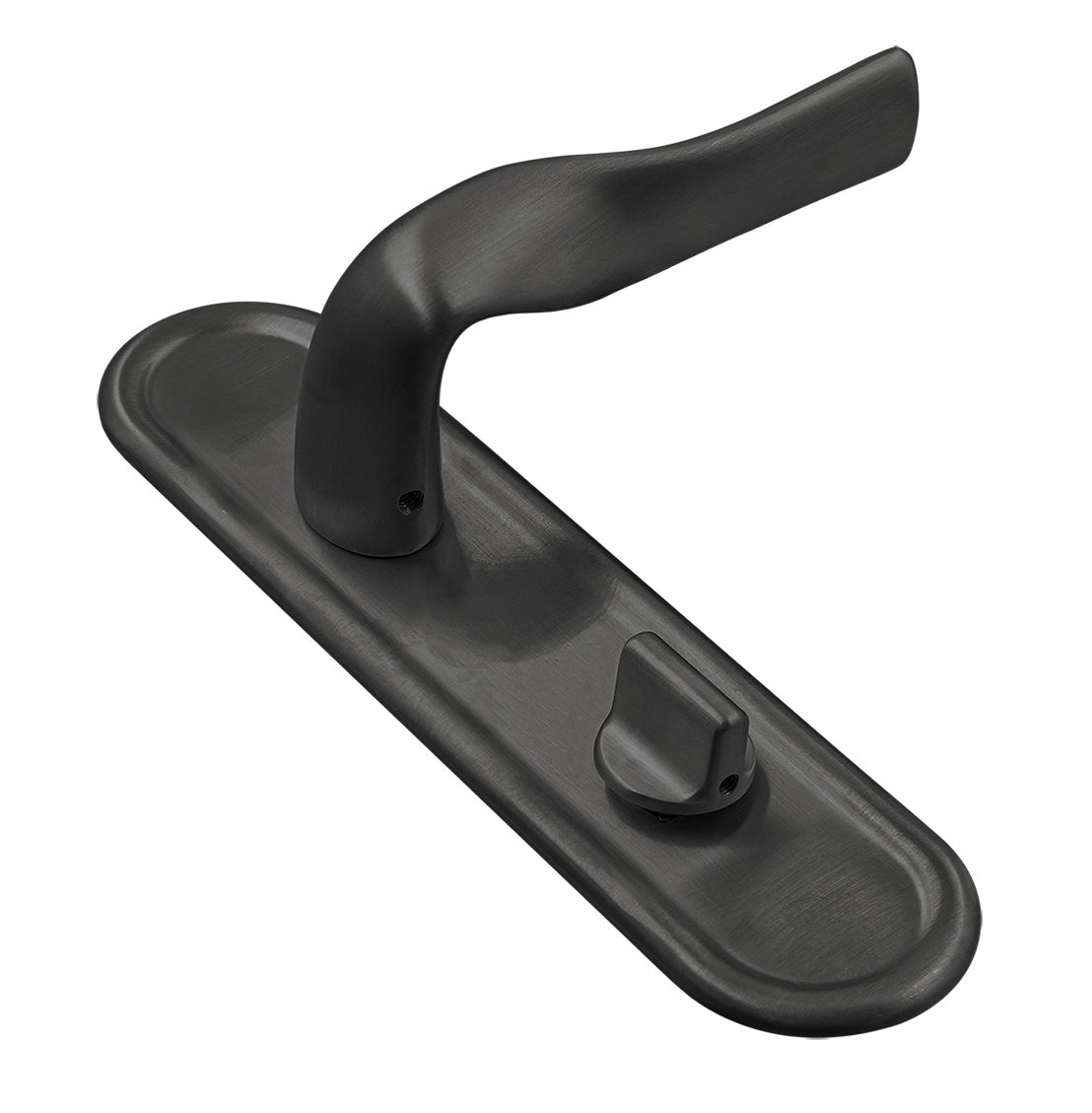 Ручка дверная LVB PLR WC SST на планке под сантехническую завертку, цвет Летняя гроза/Summer Storm фото купить Улан-Удэ