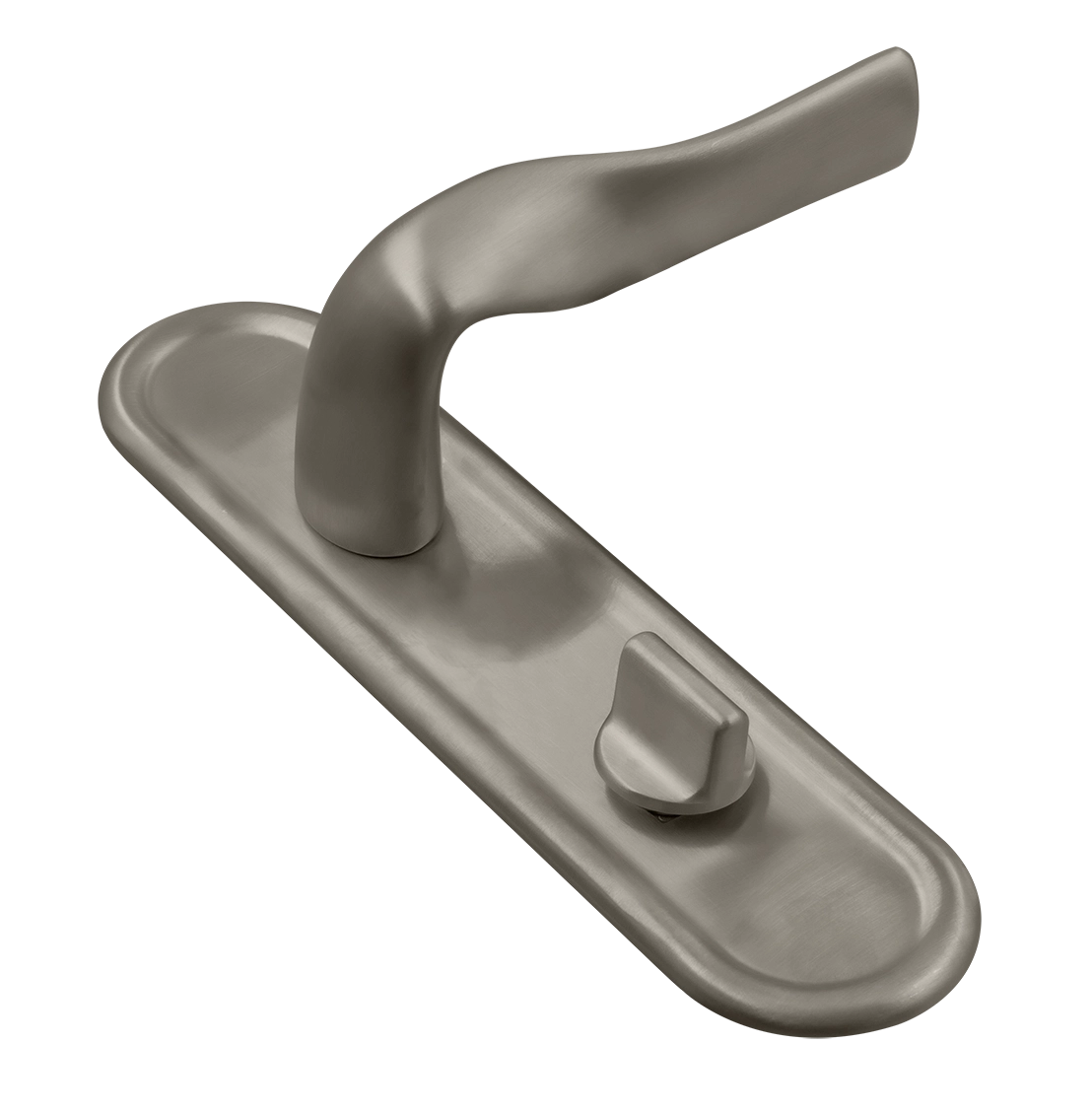 Ручка дверная LVB PLR WC SMI на планке под сантехническую завертку, цвет Весенняя дымка/Spring Mist фото купить Улан-Удэ