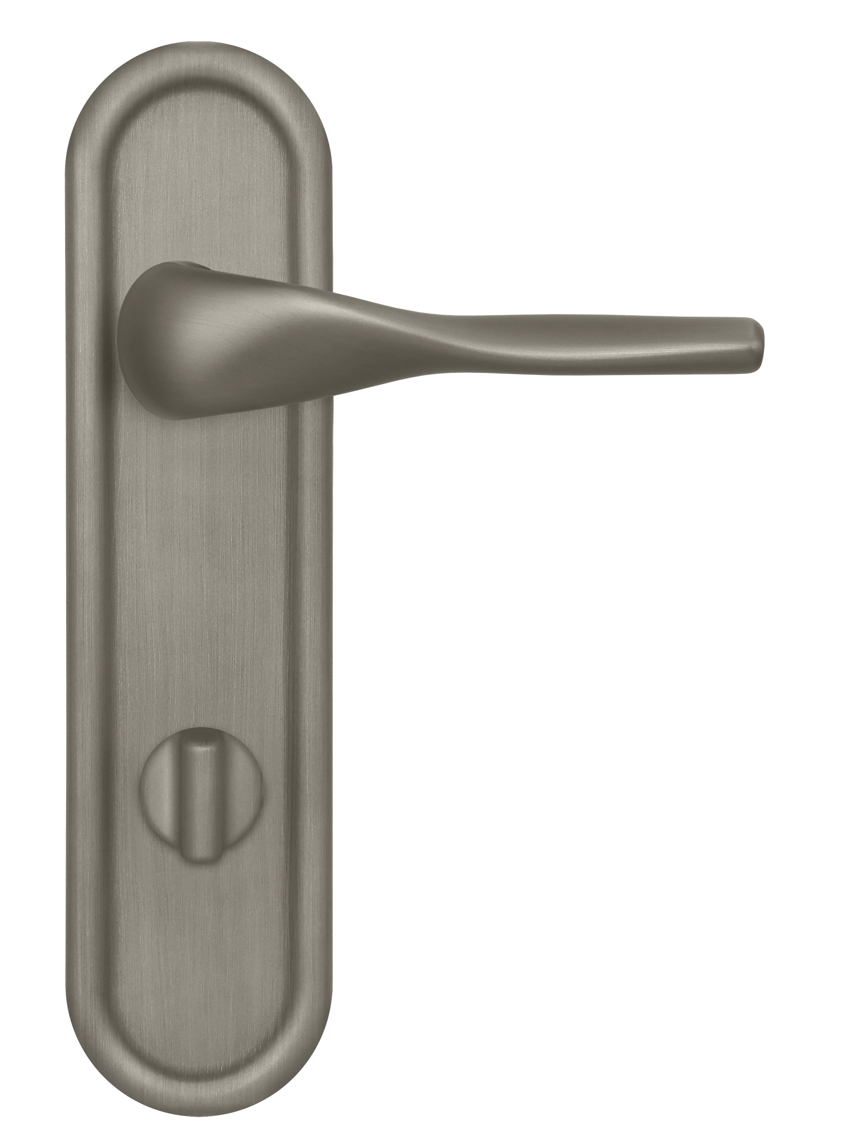 Ручка дверная LVB PLR WC SMI на планке под сантехническую завертку, цвет Весенняя дымка/Spring Mist фото купить в Улан-Удэ