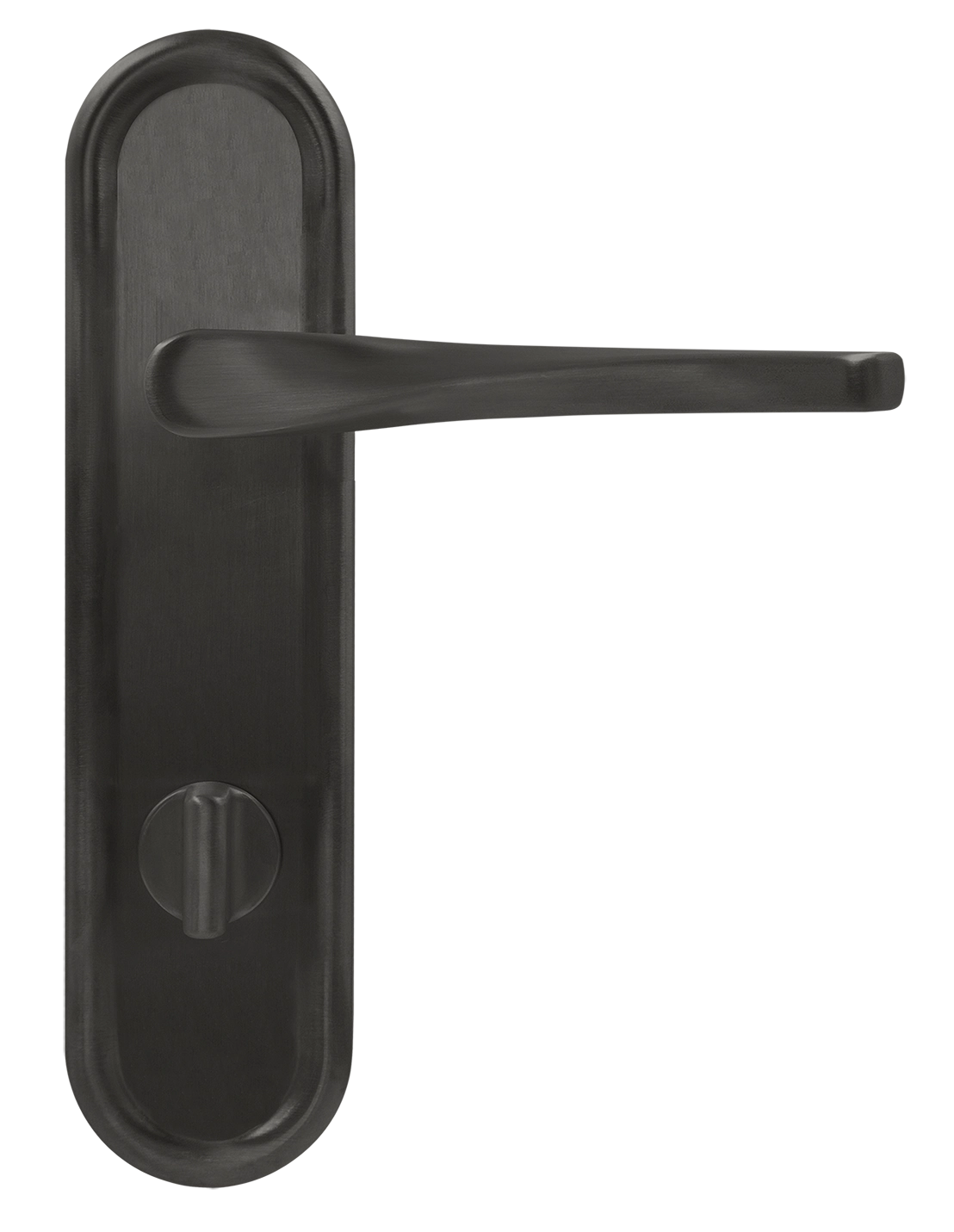 Ручка дверная THE OLYMPICS PLR WC SST на планке под сантехническую завертку, цвет Летняя гроза/Summer Storm фото купить в Улан-Удэ