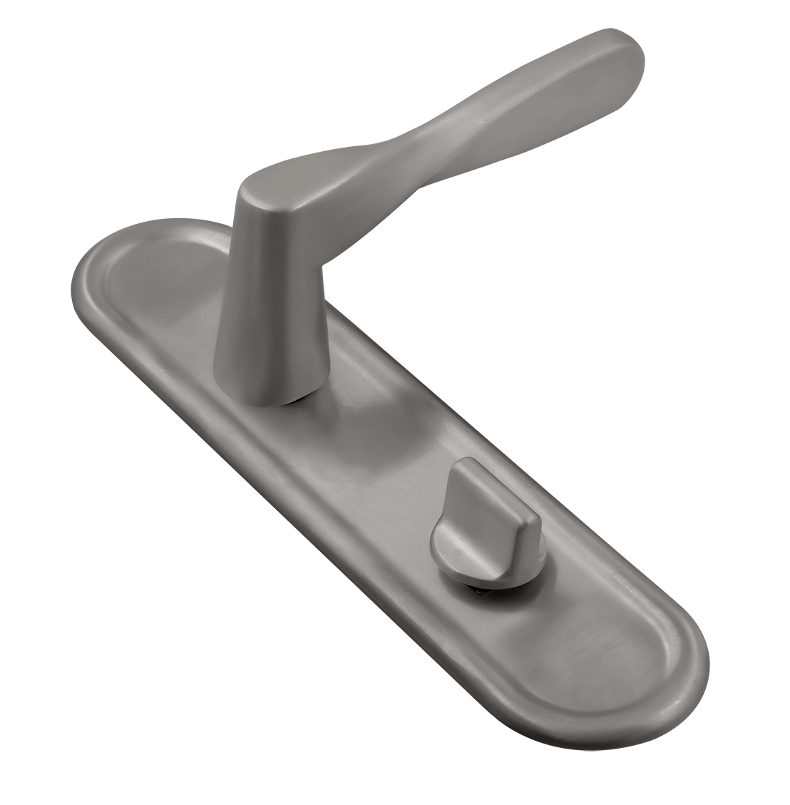 Ручка дверная THE OLYMPICS PLR WC WF на планке под сантехническую завертку, цвет Зимняя стужа/Winter Frost фото купить Улан-Удэ