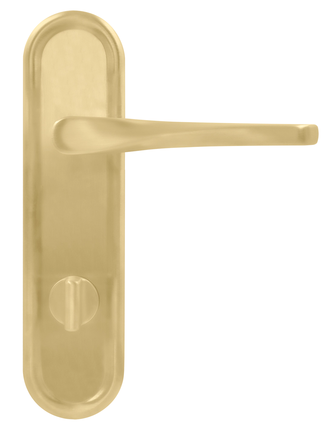 Ручка дверная THE OLYMPICS PLR WC AH на планке под сантехническую завертку, цвет Осенний мёд/Autumn Honey фото купить в Улан-Удэ