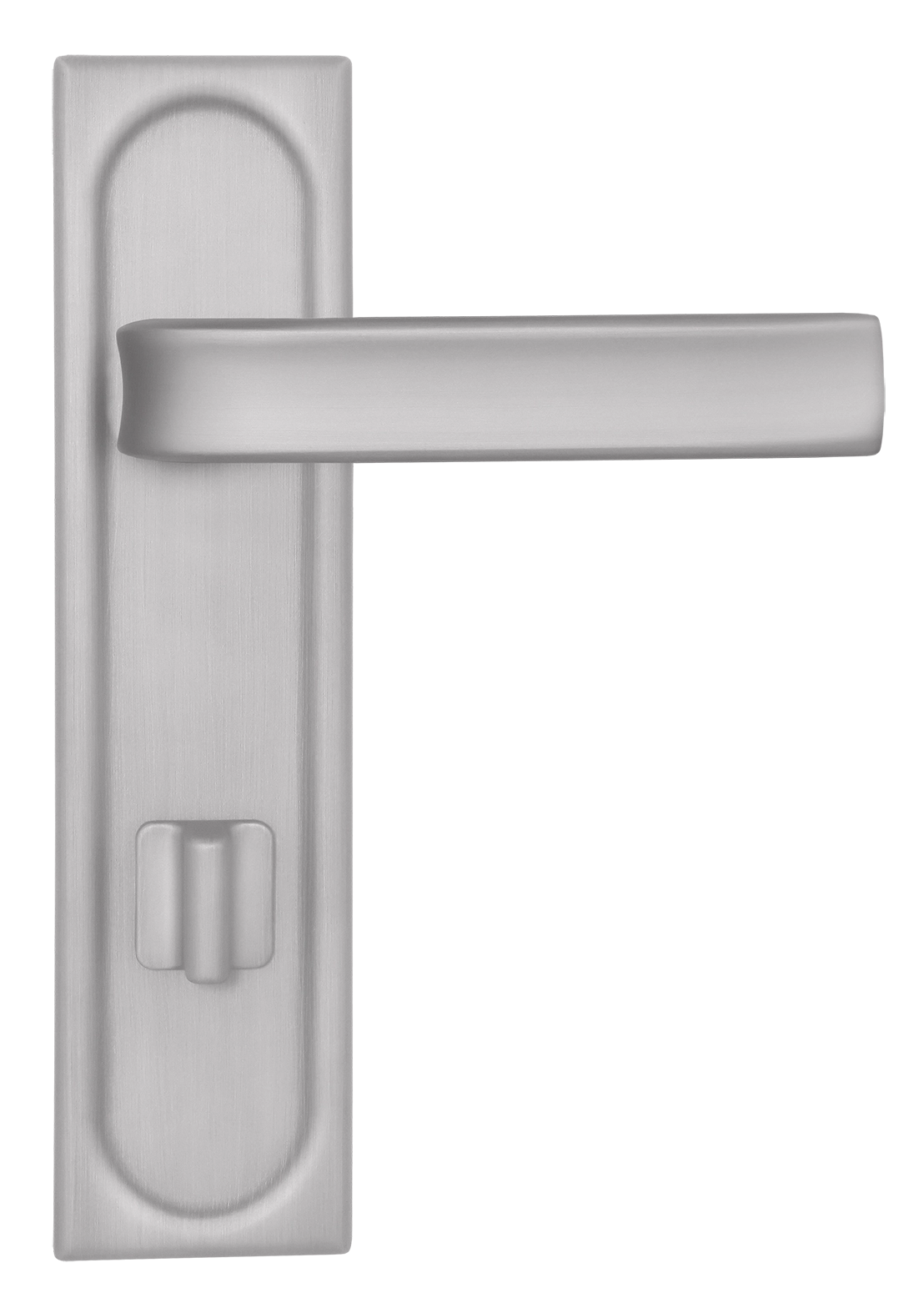 Ручка дверная THE BUS STATION PLS WC SSW на планке под сантехническую завертку, цвет Стокгольмский снегопад/Stockholm Snowfall фото купить в Улан-Удэ