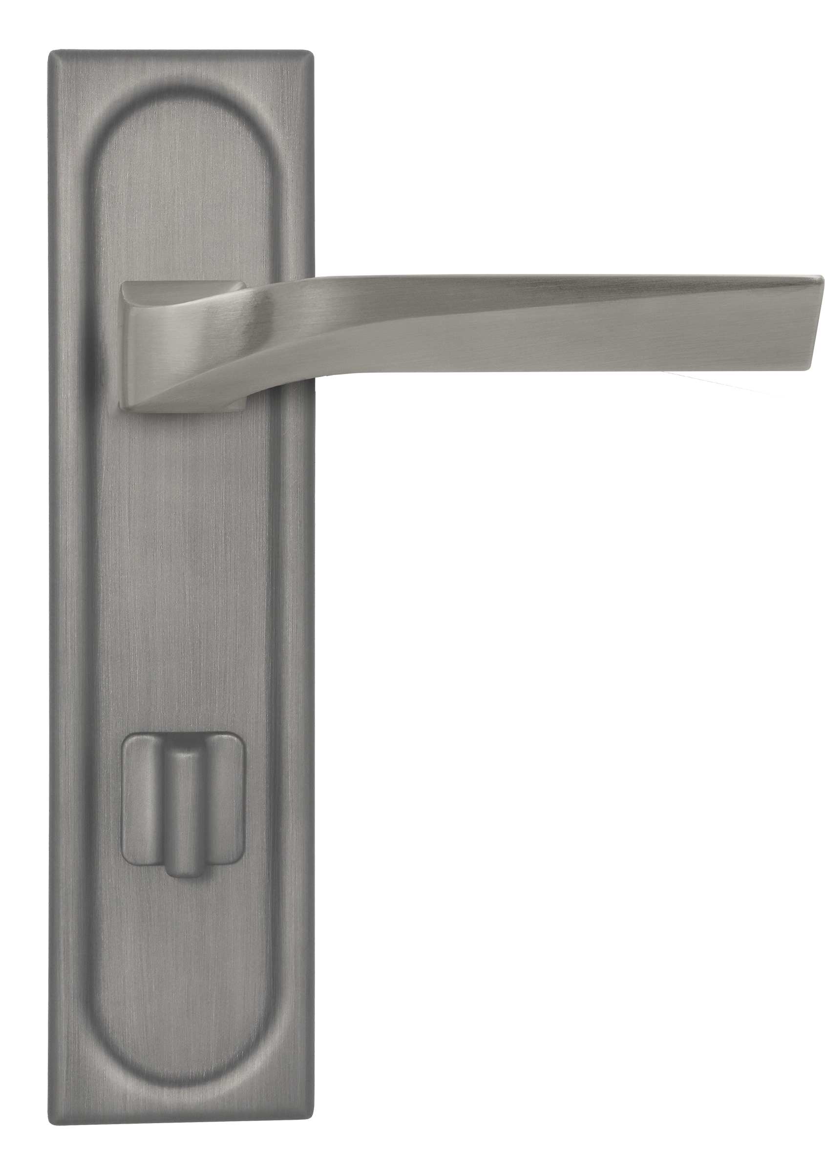 Ручка дверная WD CONCERT HALL PLS WC WF на планке под сантехническую завертку, цвет Зимняя стужа/Winter Frost фото купить в Улан-Удэ