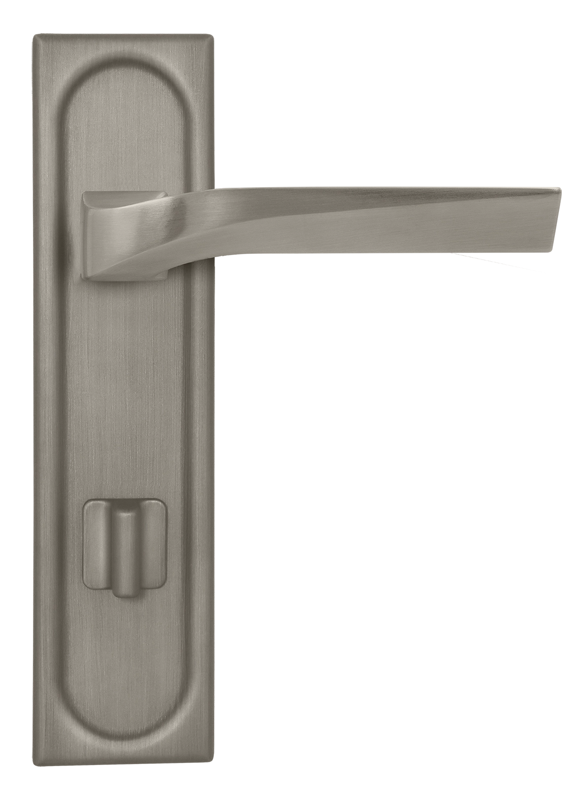 Ручка дверная WD CONCERT HALL PLS WC SMI на планке под сантехническую завертку, цвет Весенняя дымка/Spring Mist фото купить в Улан-Удэ