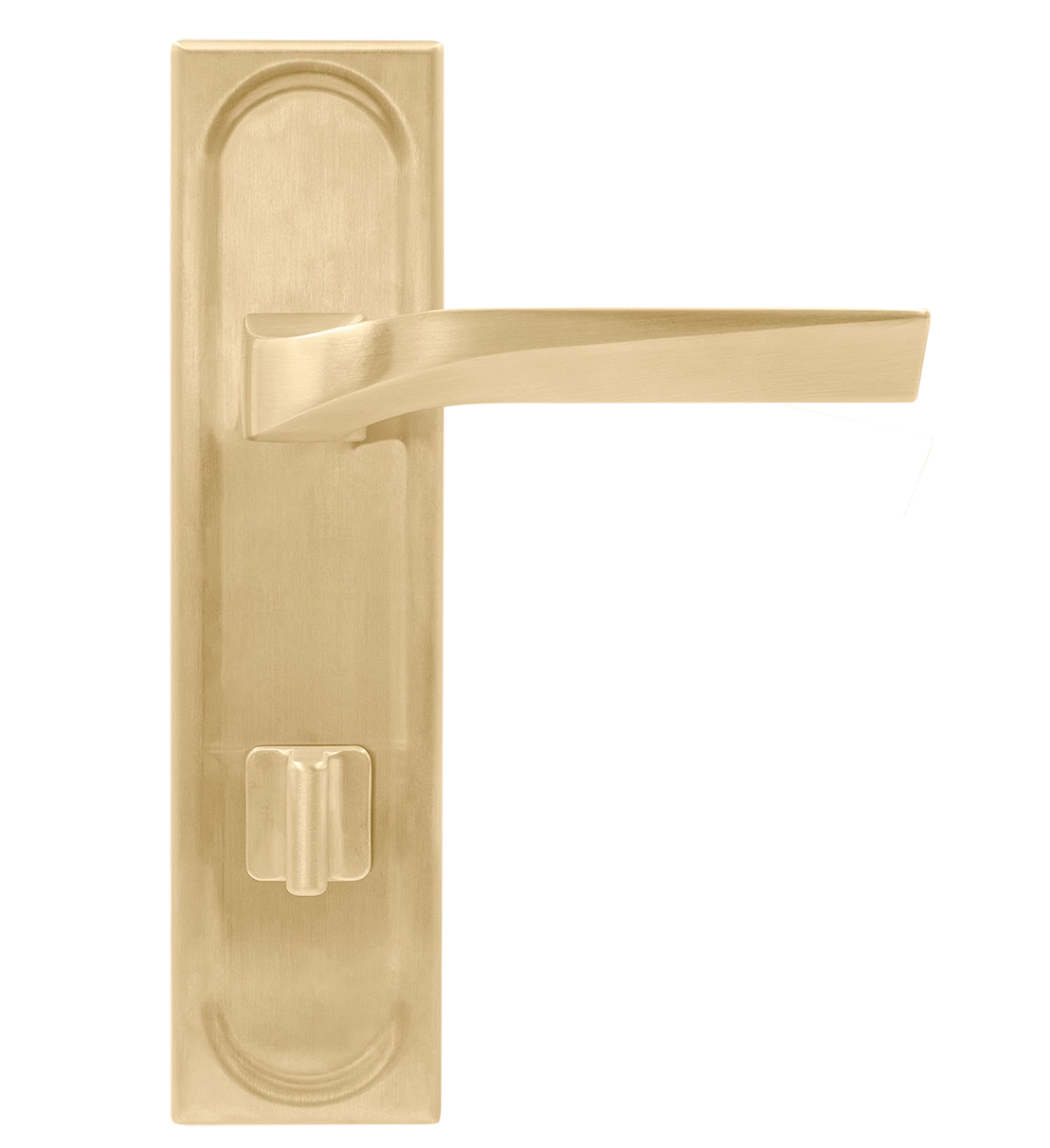 Ручка дверная WD CONCERT HALL PLS WC AH на планке под сантехническую завертку, цвет Осенний мёд/Autumn Honey фото купить в Улан-Удэ