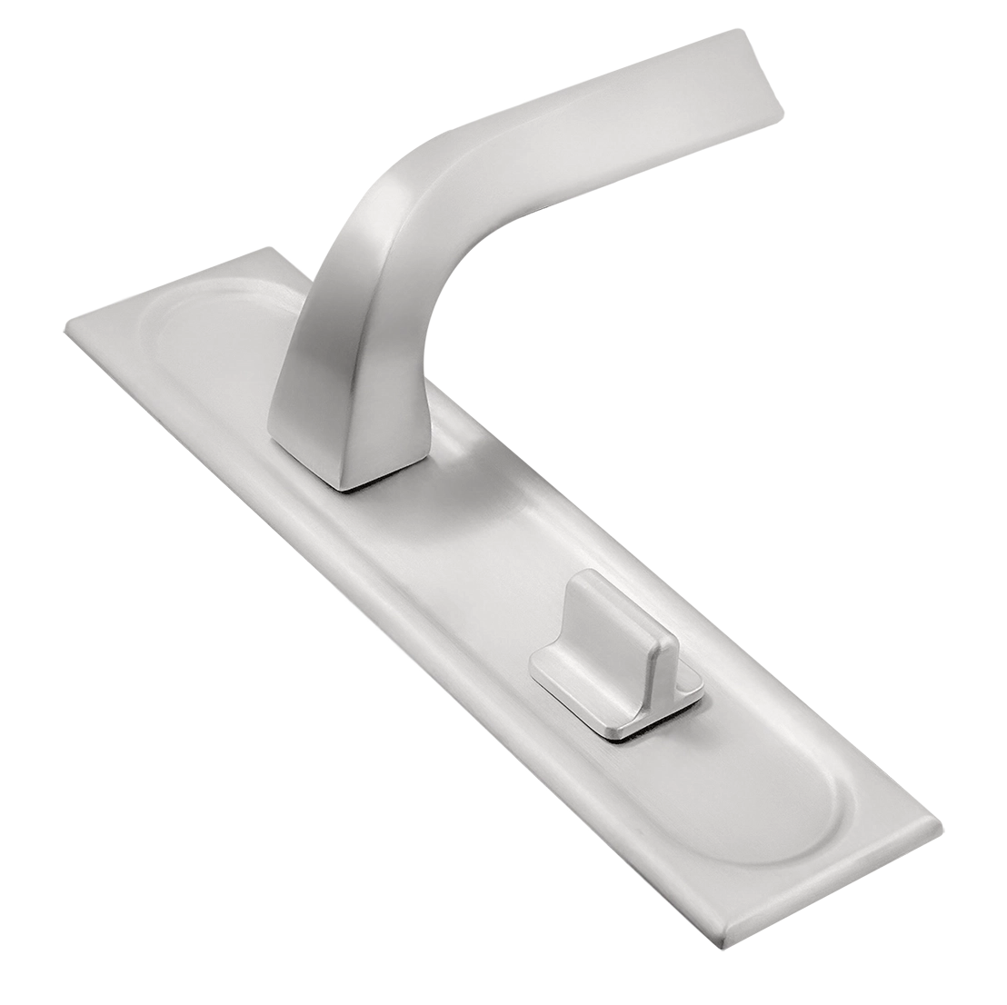 Ручка дверная WD CONCERT HALL PLS WC SSW на планке под сантехническую завертку, цвет Стокгольмский снегопад/Stockholm Snowfall фото купить Улан-Удэ