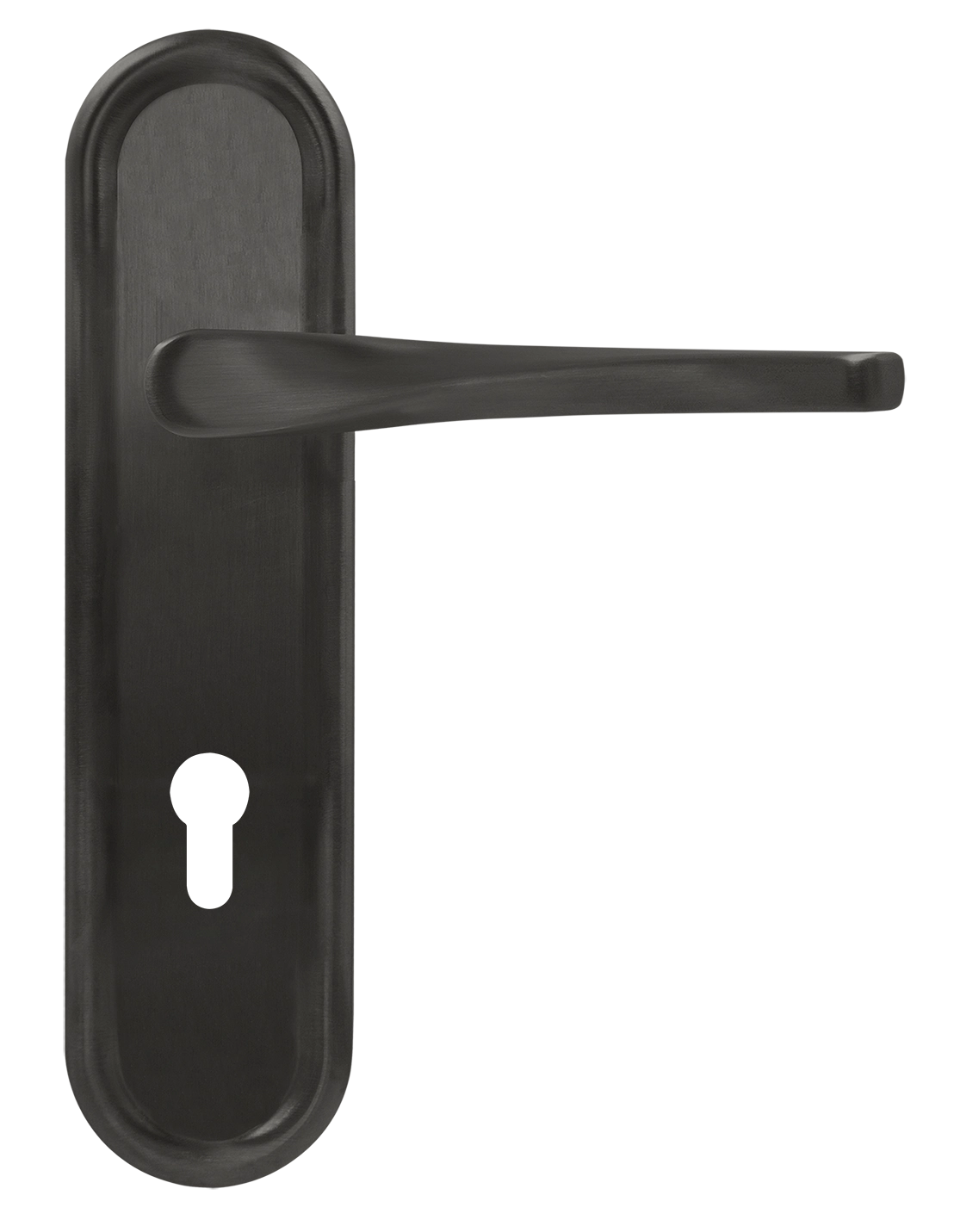 Ручка дверная THE OLYMPICS PLR KH SST на планке под ключевой цилиндр, цвет Летняя гроза/Summer Storm фото купить Улан-Удэ