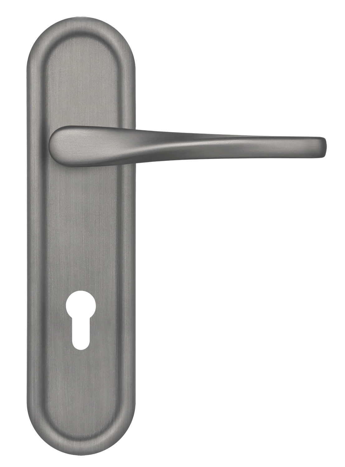 Ручка дверная THE OLYMPICS PLR KH WF на планке под ключевой цилиндр, цвет Зимняя стужа/Winter Frost фото купить Улан-Удэ