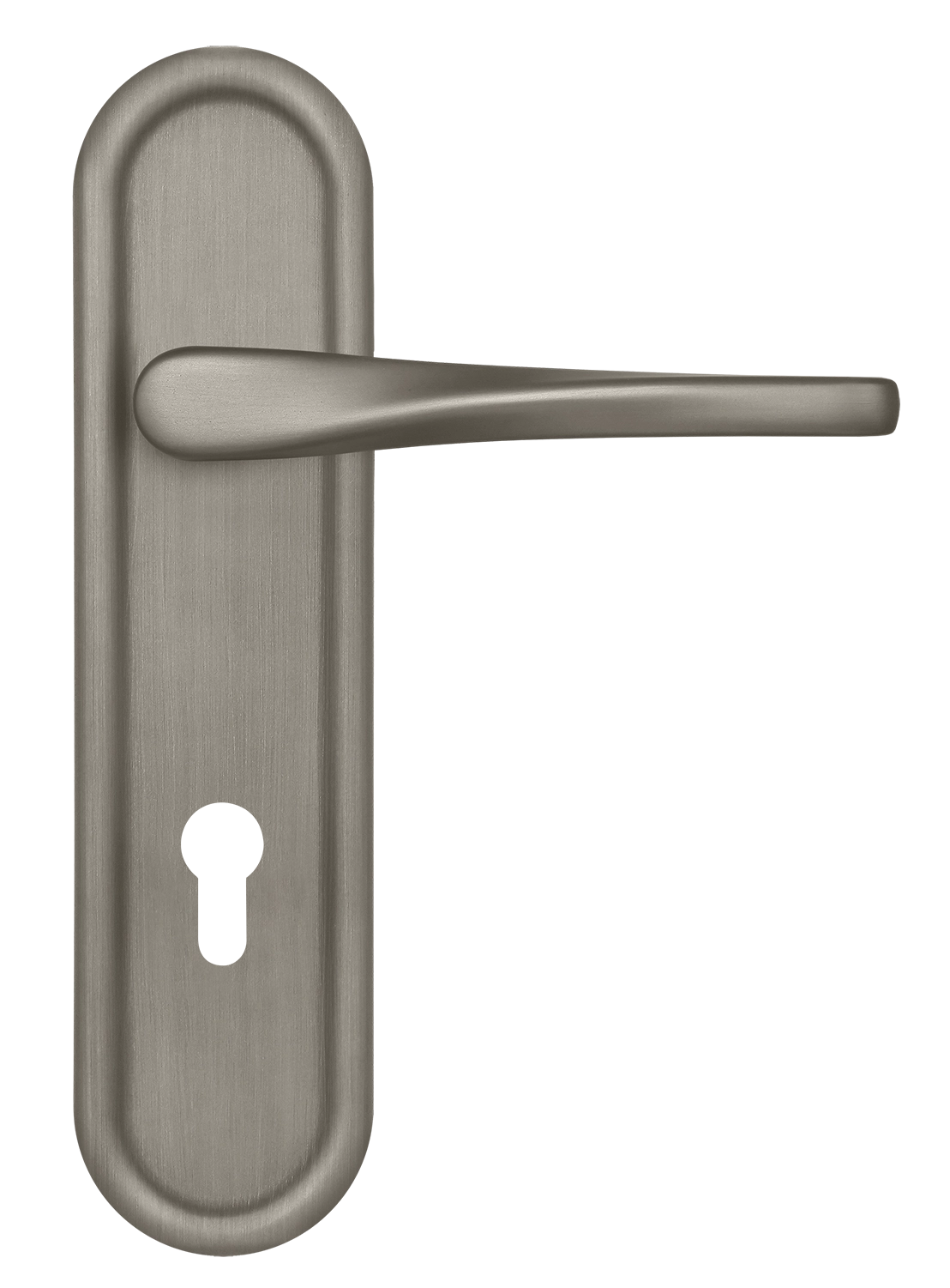 Ручка дверная THE OLYMPICS PLR KH SMI на планке под ключевой цилиндр, цвет Весенняя дымка/Spring Mist фото купить Улан-Удэ