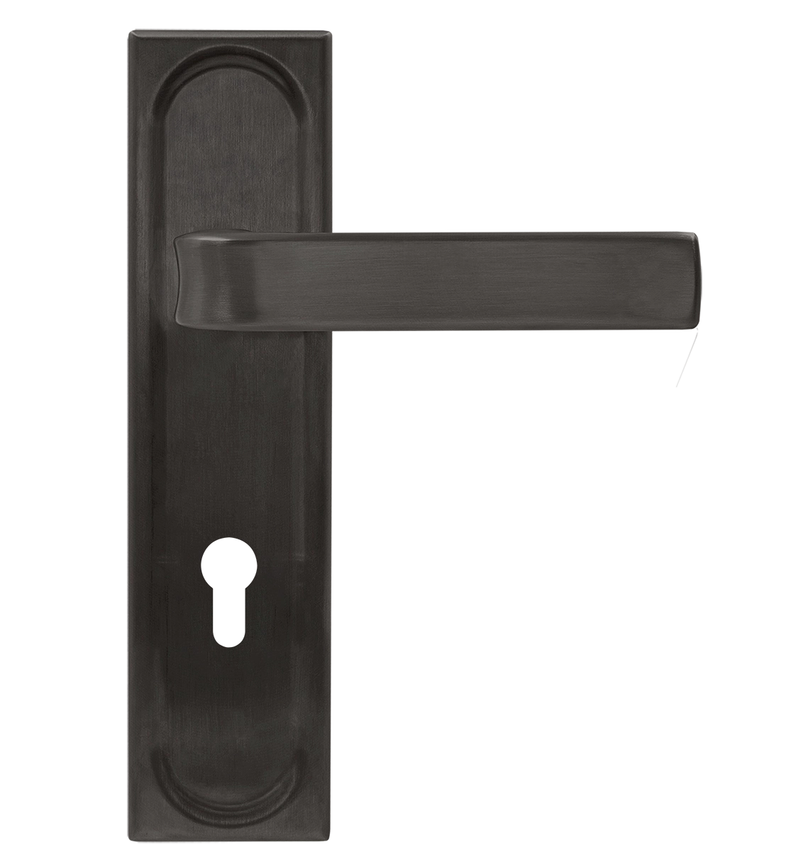 Ручка дверная THE BUS STATION PLS KH SST на планке под ключевой цилиндр, цвет Летняя гроза/Summer Storm фото купить Улан-Удэ