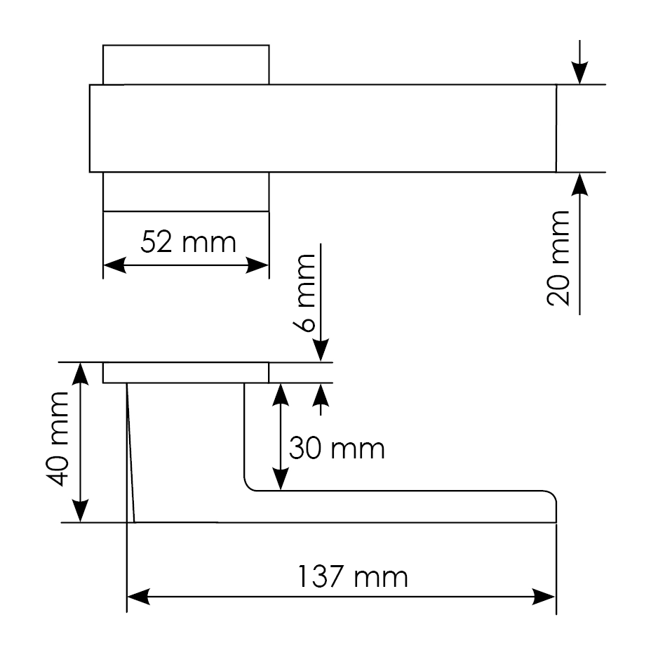 Комплект дверных ручек MH-56-S6 BL с заверткой MH-WC-S6 BL + магнитный замок M1895 BL, цвет черный фото morelli Улан-Удэ