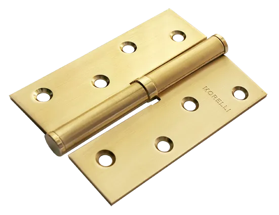 Петля разъемная карточная MSND 100X70X2.5 SG R с подшипником стальная правая, врезная, цвет матовое золото фото купить Улан-Удэ