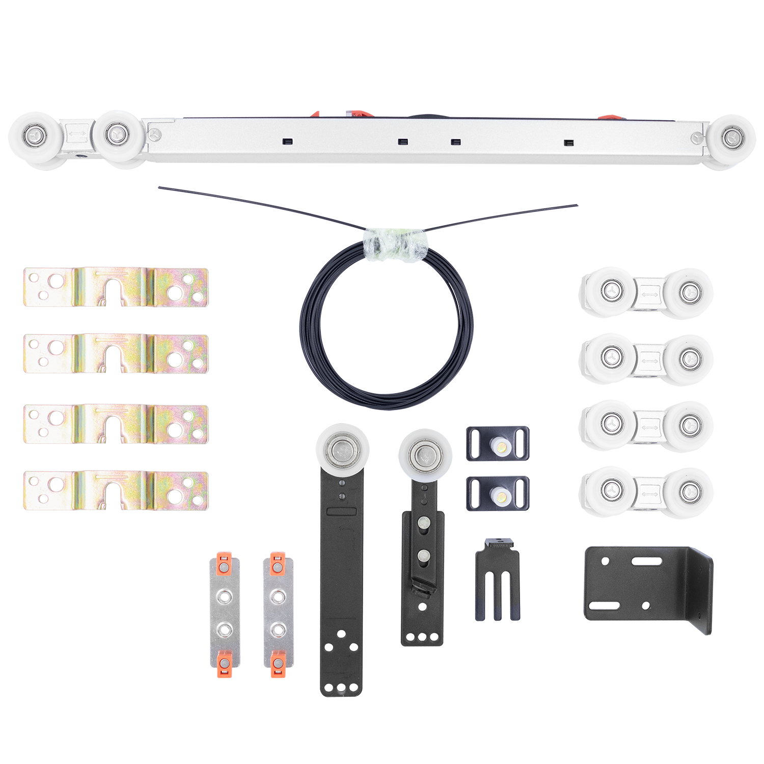 SET-TS 2+1, комплект системы TS для раздвижных дверей на 3 полотна (2 подвижных и 1 стационарное) фото купить Улан-Удэ