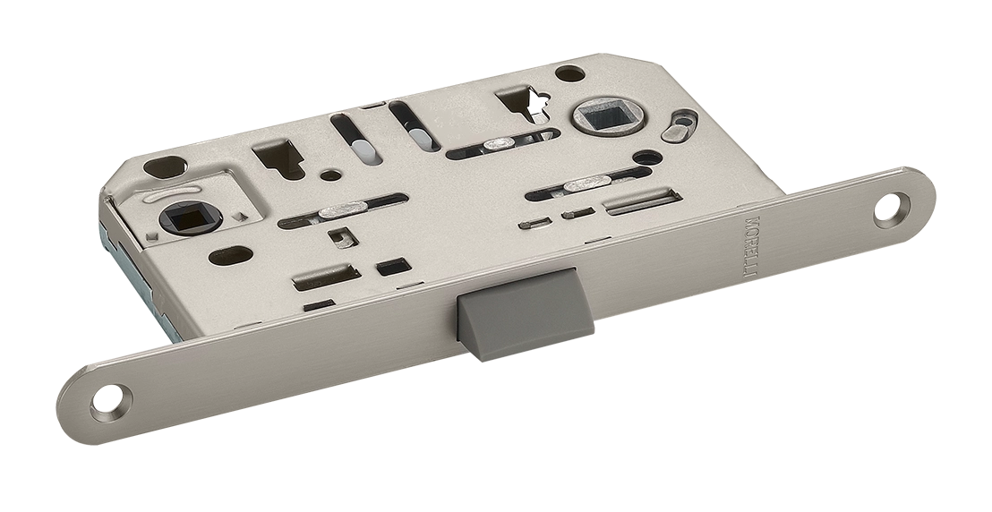 Замок межкомнатный 1895P MSN бесшумный многофункциональный, цвет матовый сатинированный никель фото купить Улан-Удэ