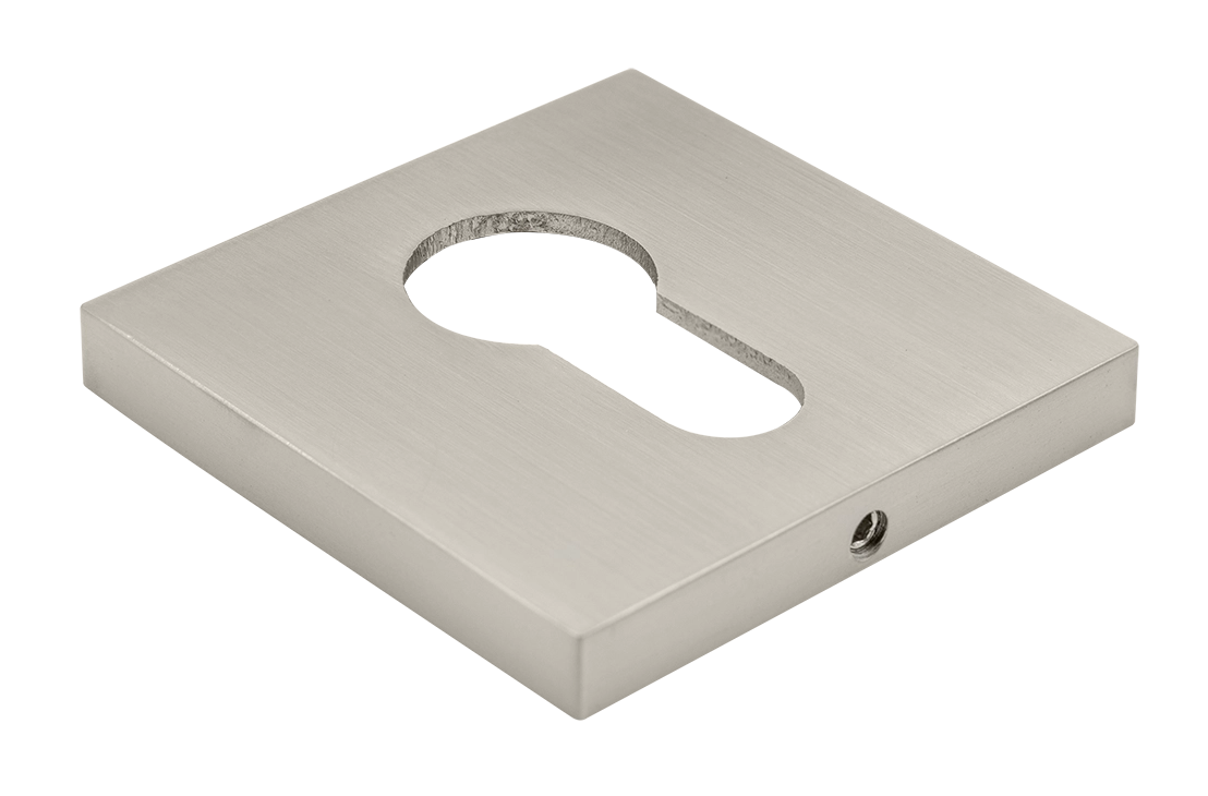 Накладка на замок MH-KH-S6 MSN под евроцилиндр, цвет матовый хром фото купить Улан-Удэ