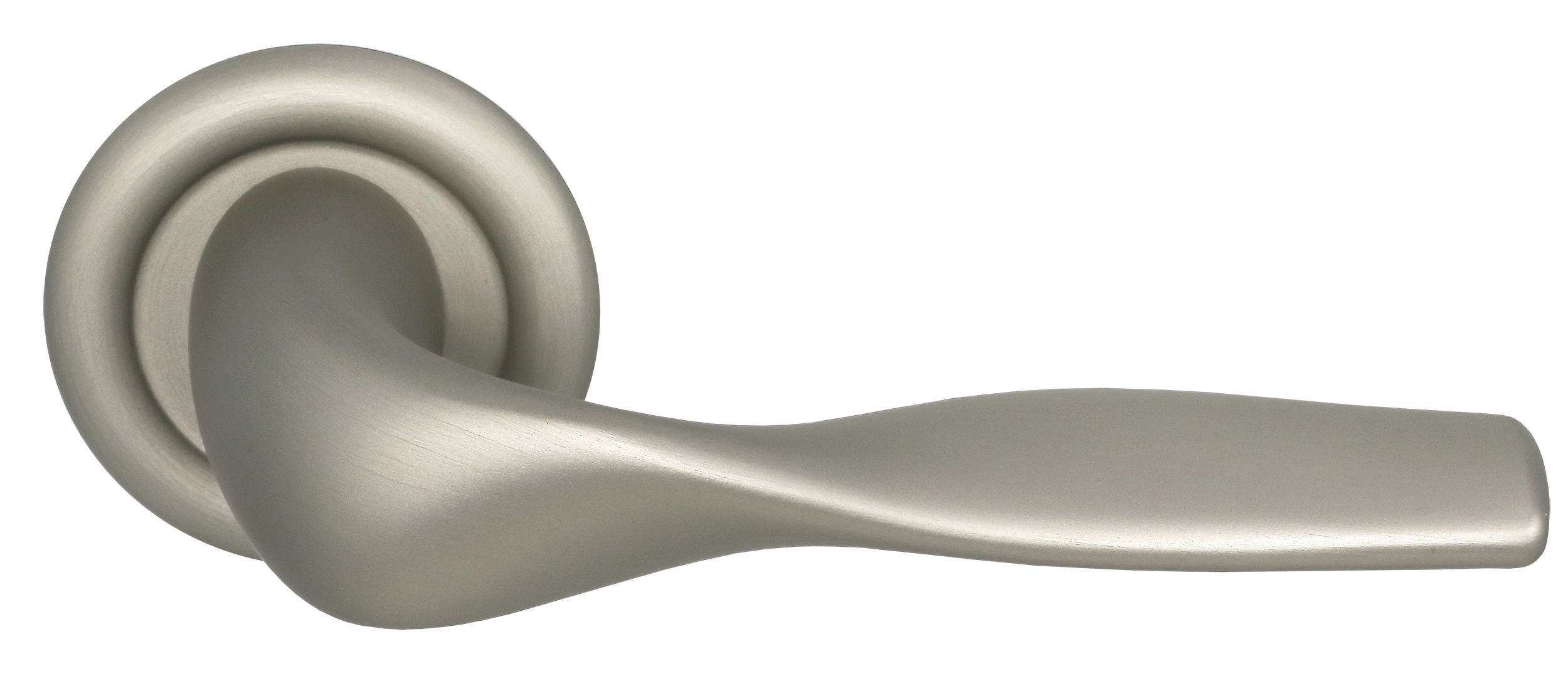 Ручка дверная LVB R7 SMI на круглой розетке, цвет Весенняя дымка/Spring Mist фото купить Улан-Удэ