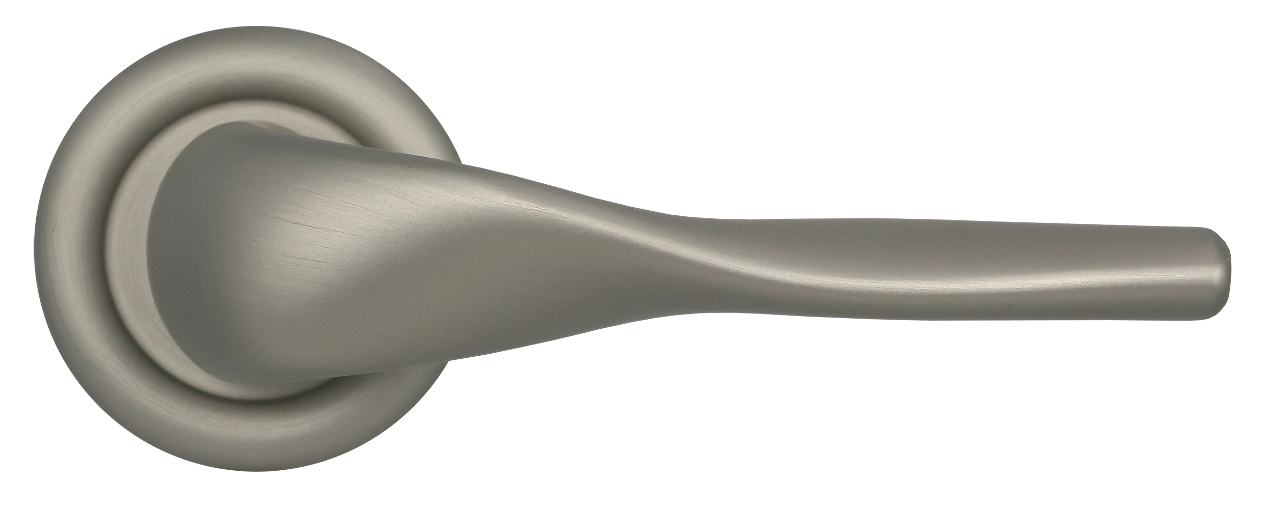 Ручка дверная LVB R7 SMI на круглой розетке, цвет Весенняя дымка/Spring Mist фото купить в Улан-Удэ