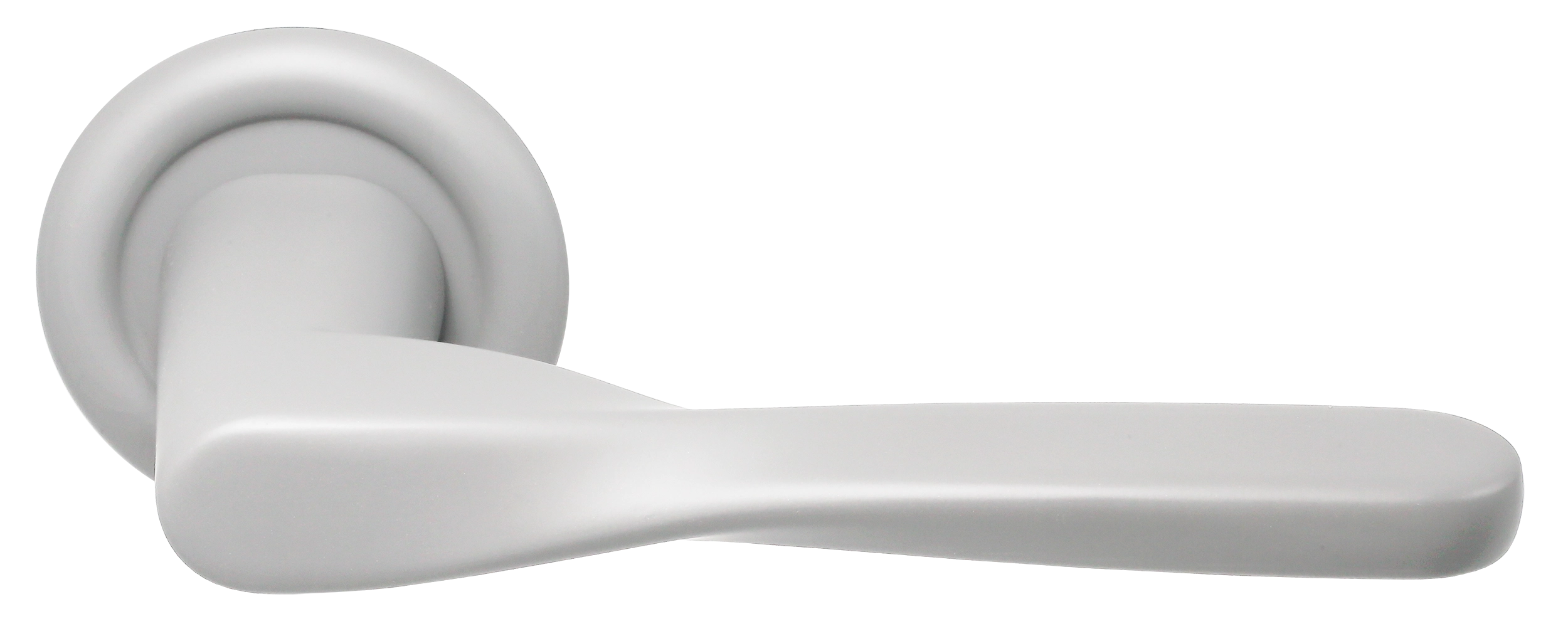 Ручка дверная THE OLYMPICS R7 SSW на круглой розетке, цвет Стокгольмский снегопад/Stockholm Snowfall фото купить Улан-Удэ