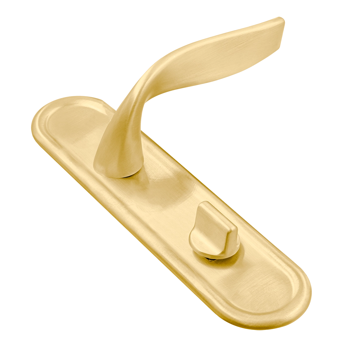 Ручка дверная SKYSCRAPER PLR AH на планке, цвет Осенний мёд/Autumn Honey фото купить Улан-Удэ