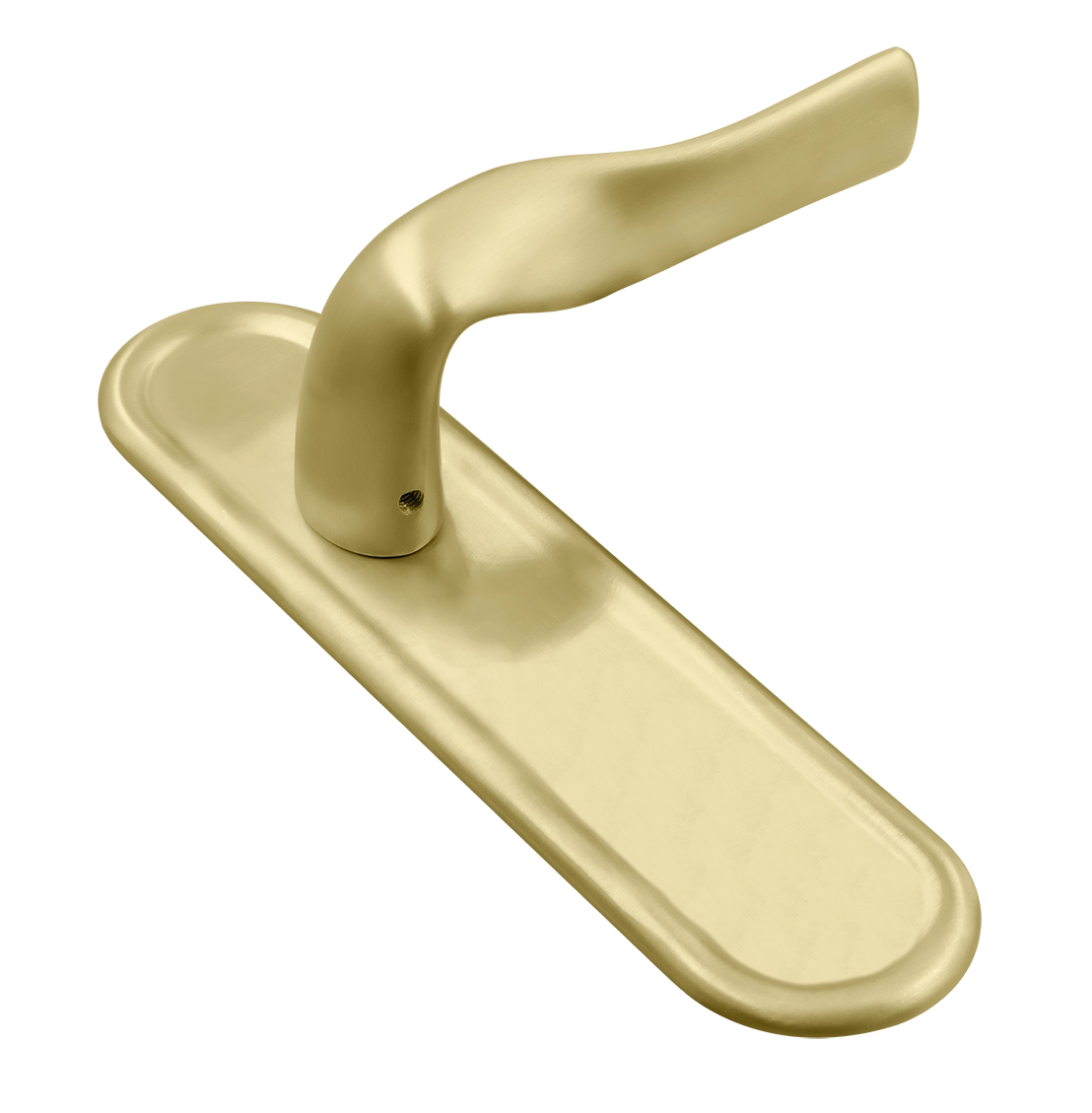 Ручка дверная LVB PLR AH на планке, цвет Осенний мёд/Autumn Honey фото купить Улан-Удэ