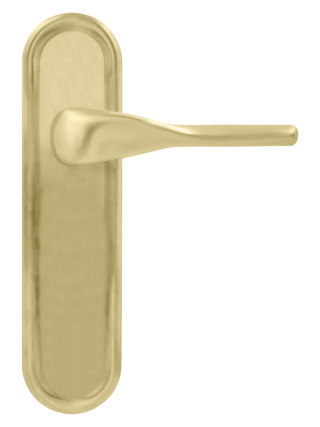 Ручка дверная LVB PLR AH на планке, цвет Осенний мёд/Autumn Honey фото купить в Улан-Удэ