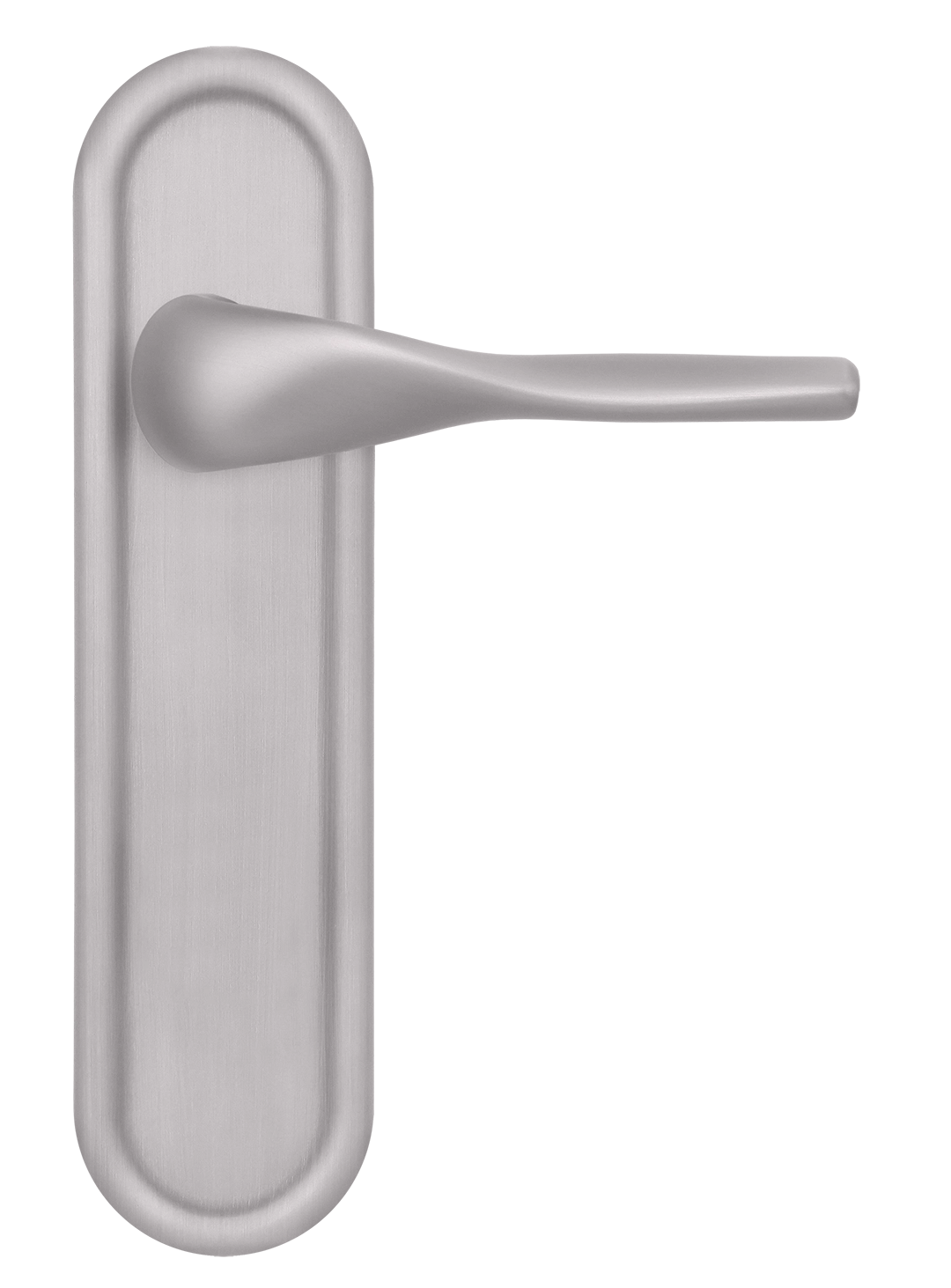 Ручка дверная LVB PLR SSW на планке, цвет Стокгольмский снегопад/Stockholm Snowfall фото купить в Улан-Удэ