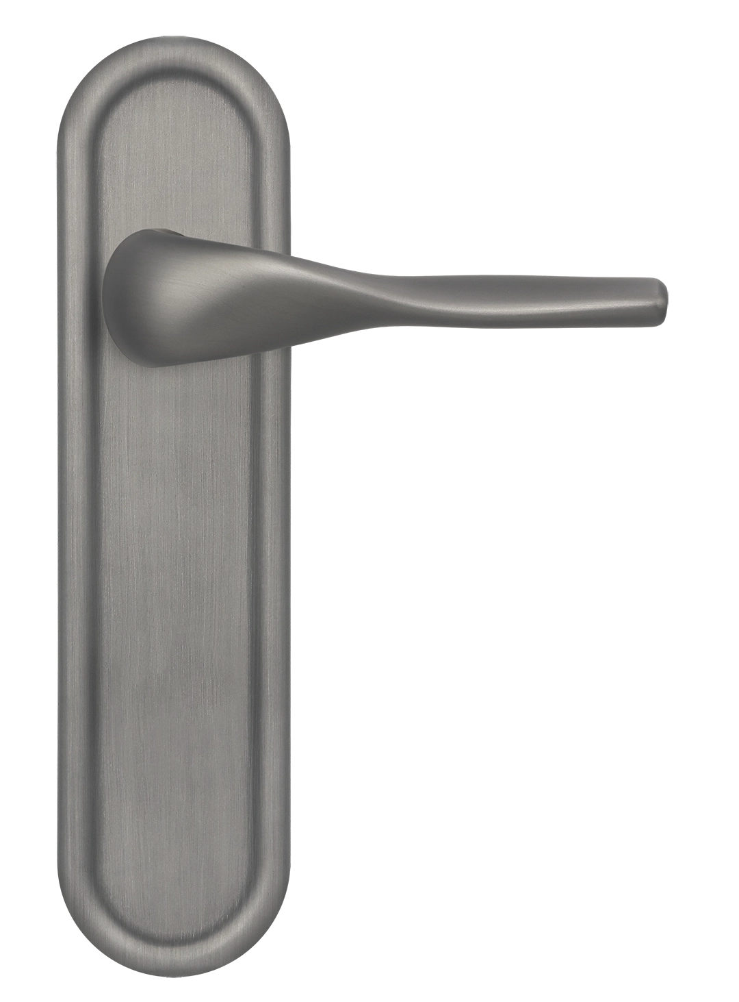 Ручка дверная LVB PLR WF на планке, цвет Зимняя стужа/Winter Frost фото купить в Улан-Удэ