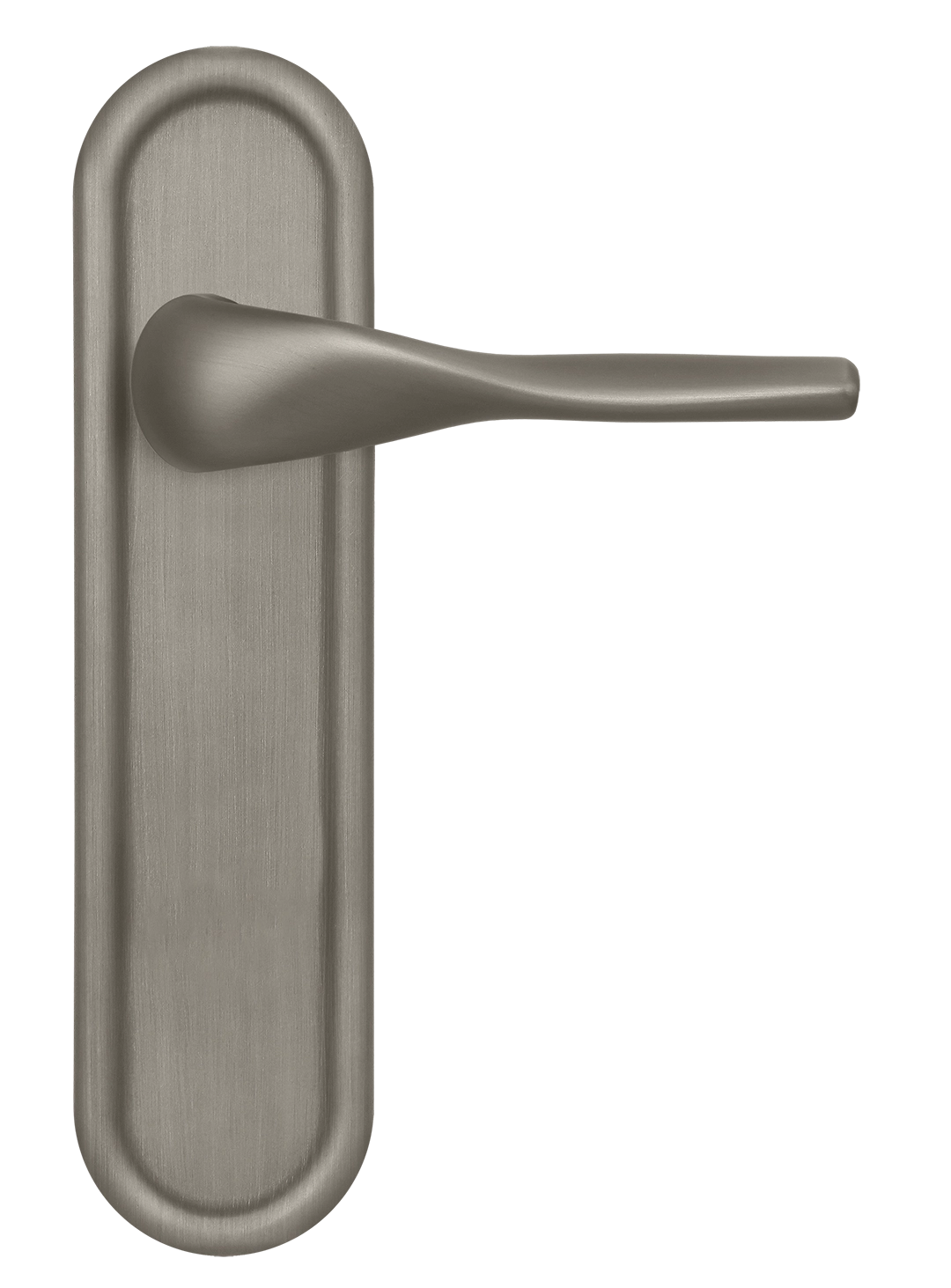 Ручка дверная LVB PLR SMI на планке, цвет Весенняя дымка/Spring Mist фото купить в Улан-Удэ