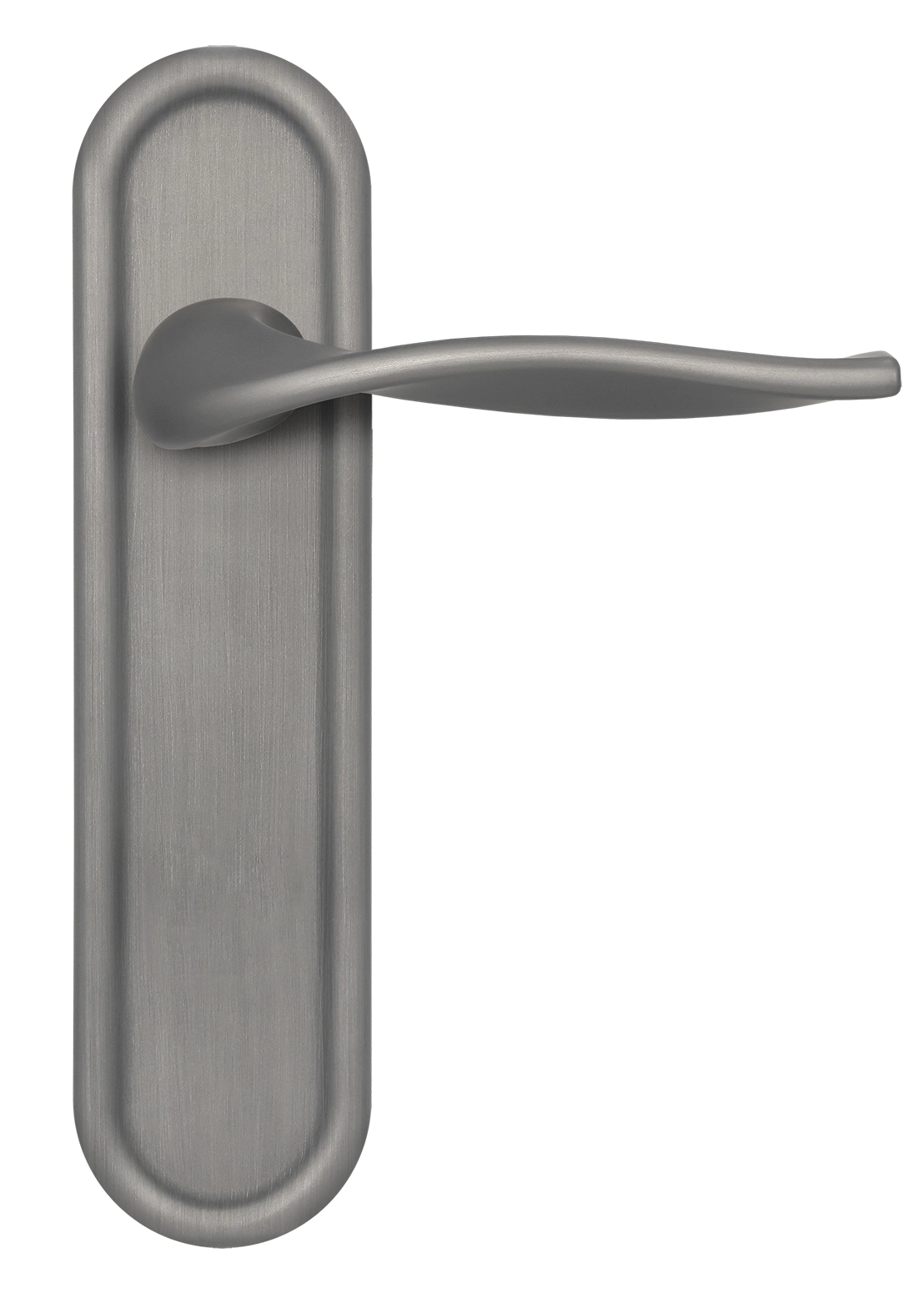 Ручка дверная SKYSCRAPER PLR WF на планке, цвет Зимняя стужа/Winter Frost фото купить в Улан-Удэ